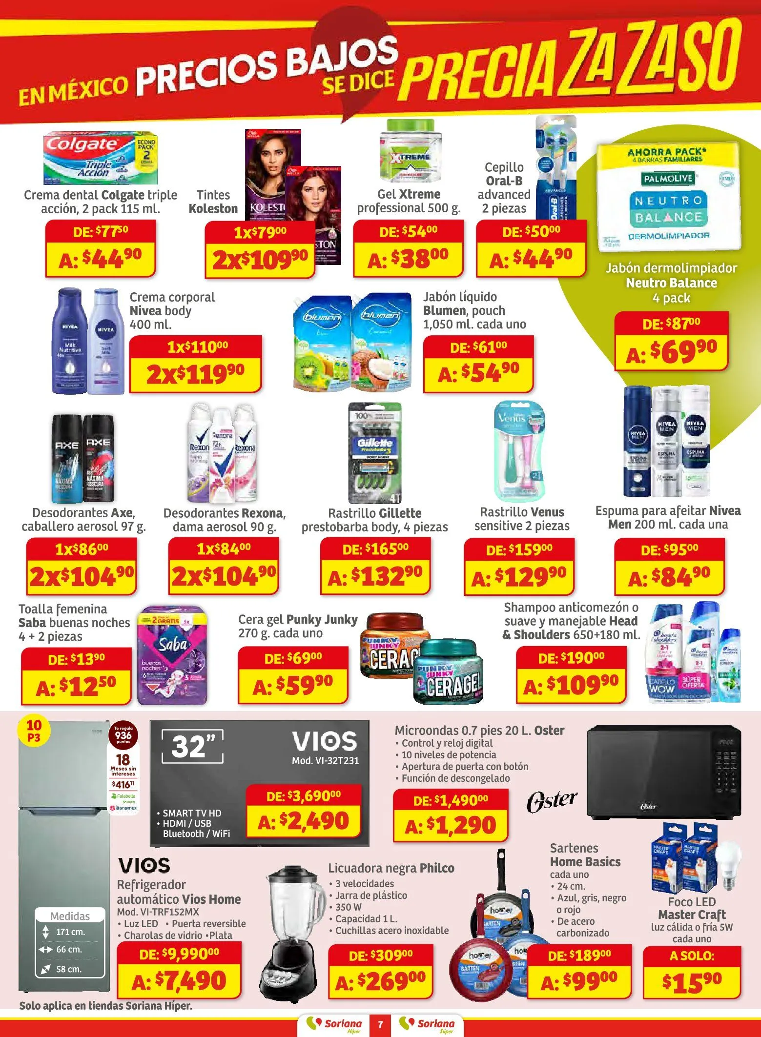 Catálogo de  Soriana Ofertas 16 de octubre al 29 de octubre 2025 - Pagina 7