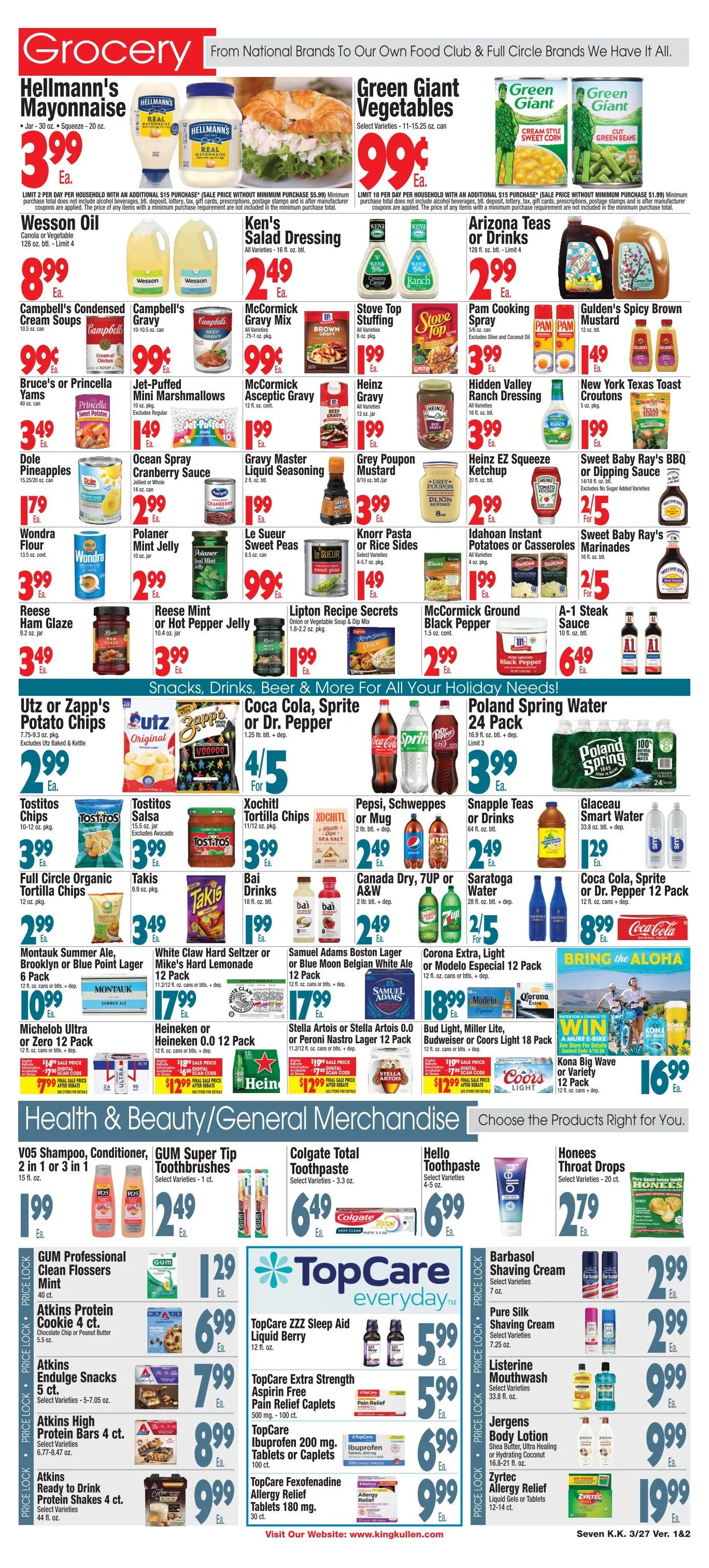 Weekly ad King Kullen Sales from March 27 to April 2 2026 - Page 7