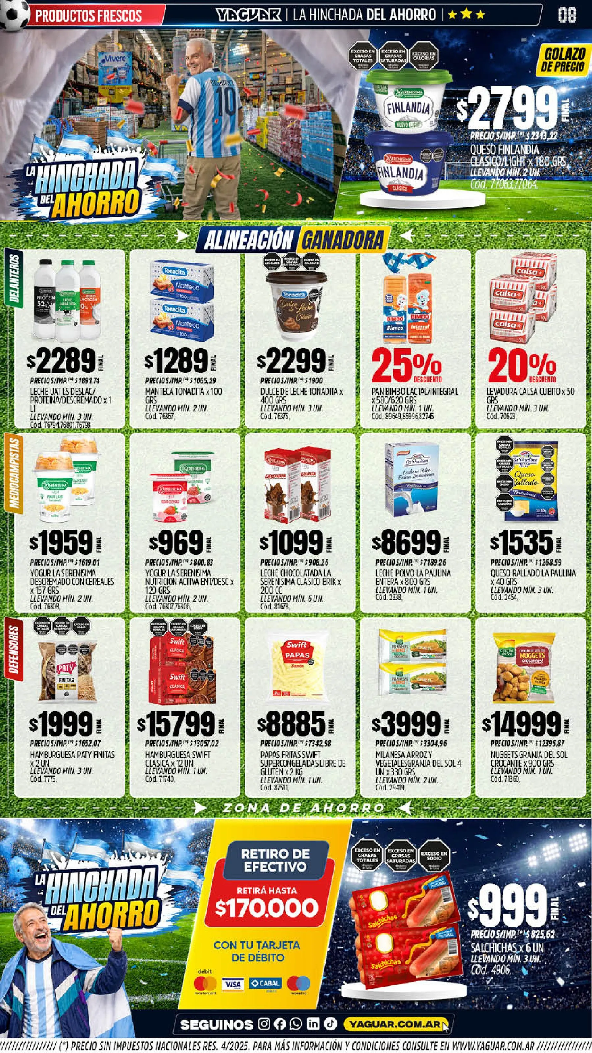 Ofertas de Yaguar Ofertas 22 de junio al 27 de junio 2026 - Página 7 del catálogo
