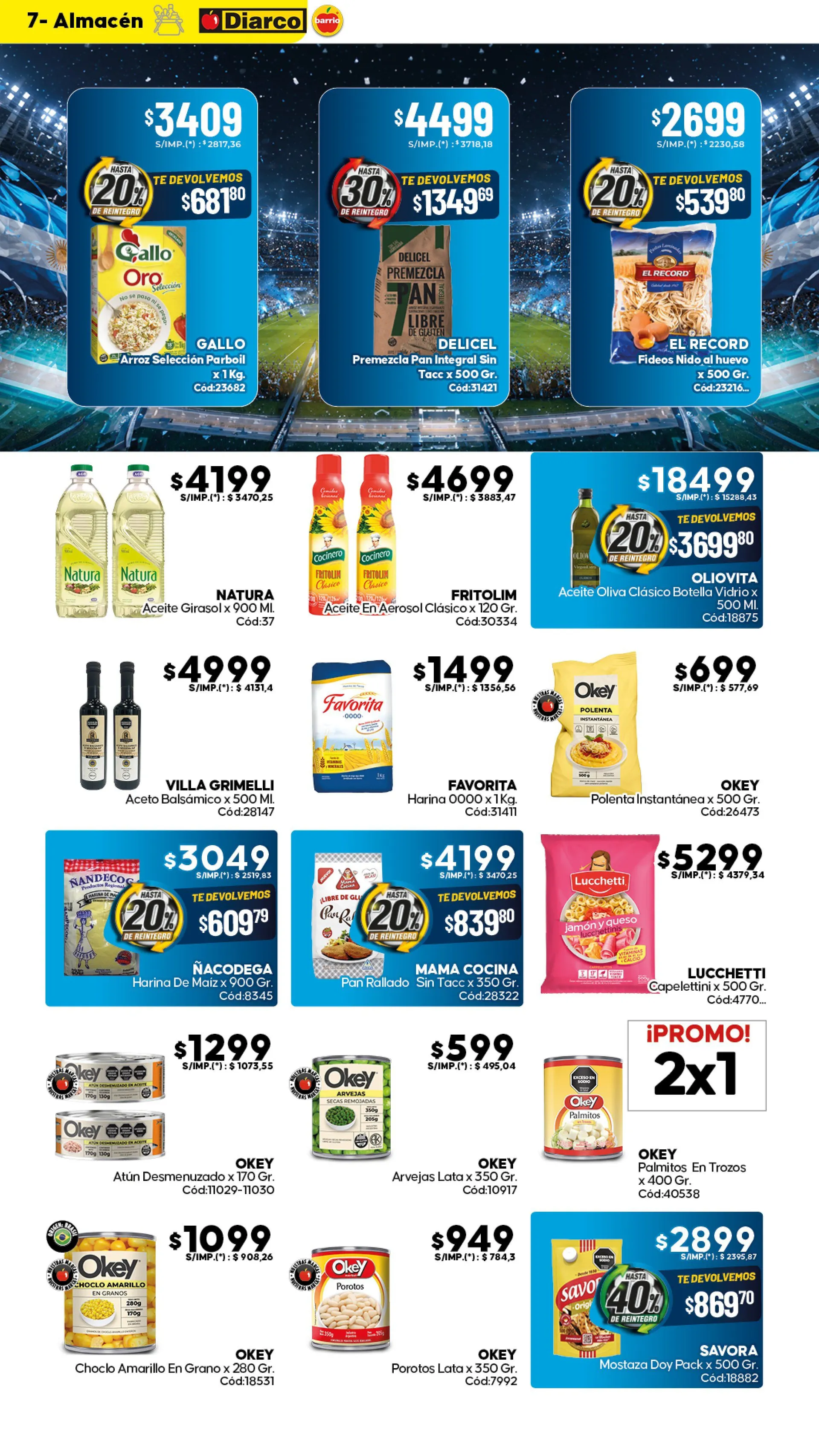 Ofertas de Ofertas Diarco 8 de junio al 12 de junio 2026 - Página 7 del catálogo