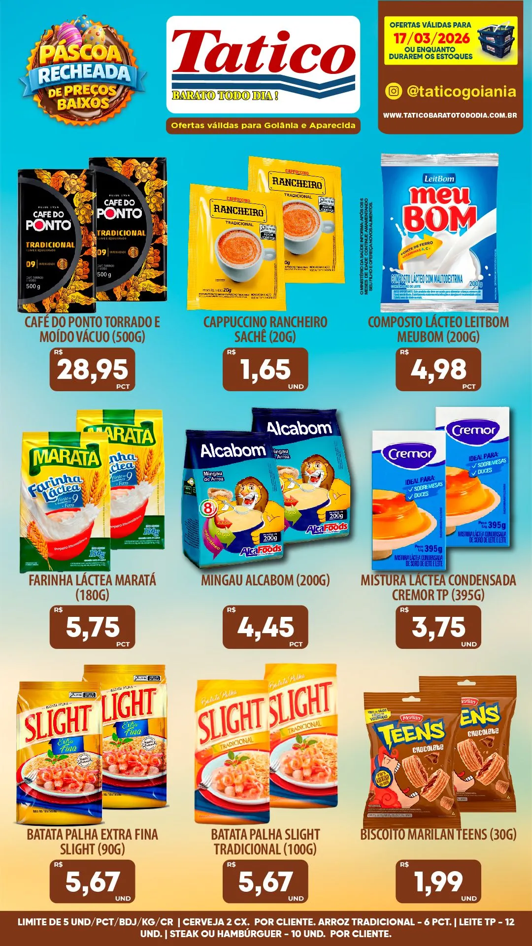 Encarte de Folhetos Tatico 17 de março até 17 de março 2026 - Pagina 6