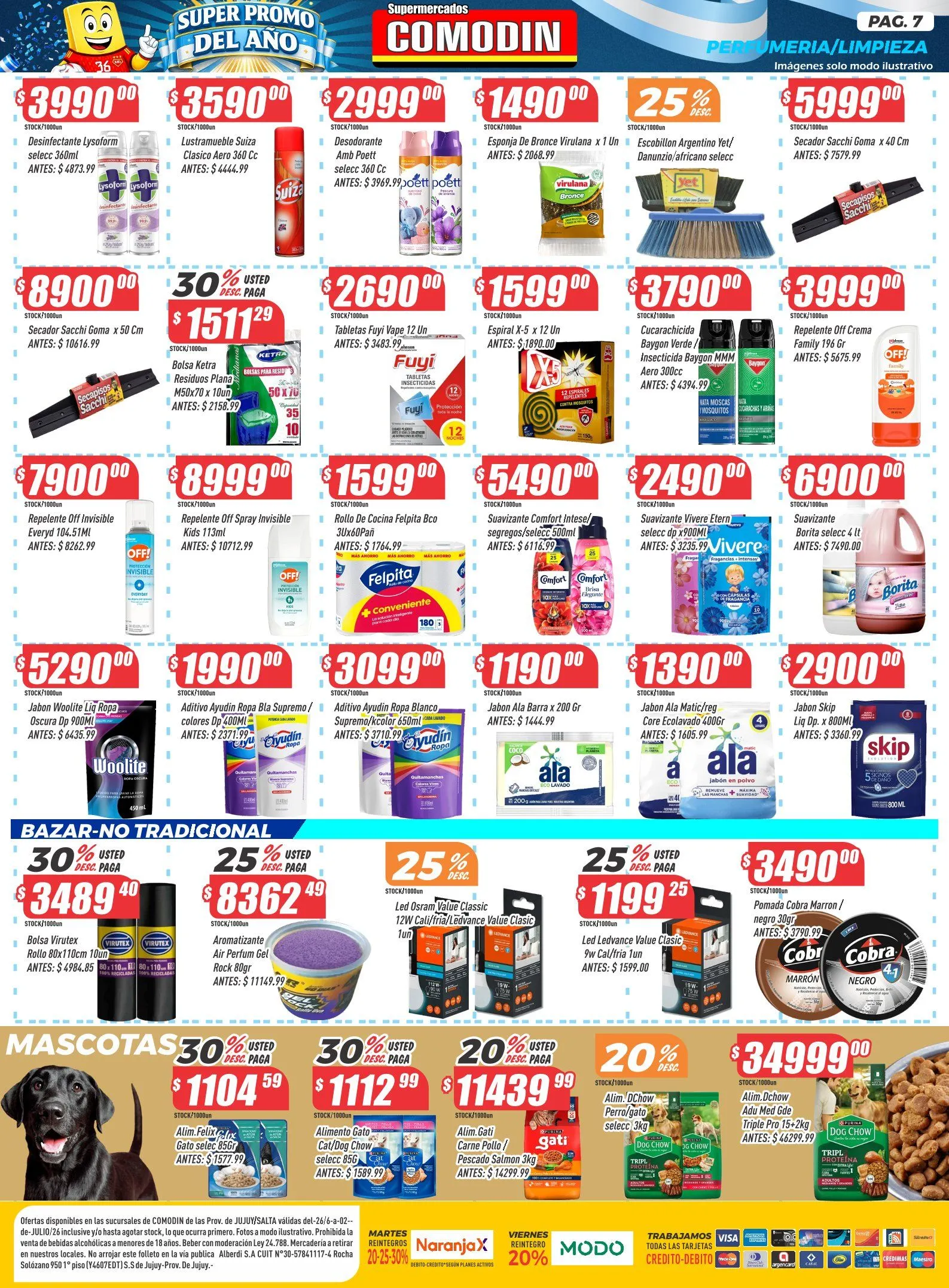 Ofertas de SUpermercado Comodín  Ofertas 26 de junio al 2 de julio 2026 - Página 7 del catálogo