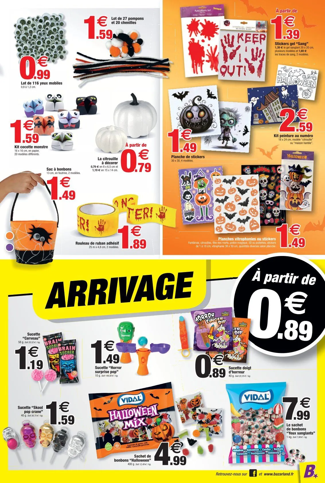 Catalogues Bazarland du 15 octobre au 2 novembre 2025 - Catalogue page 7