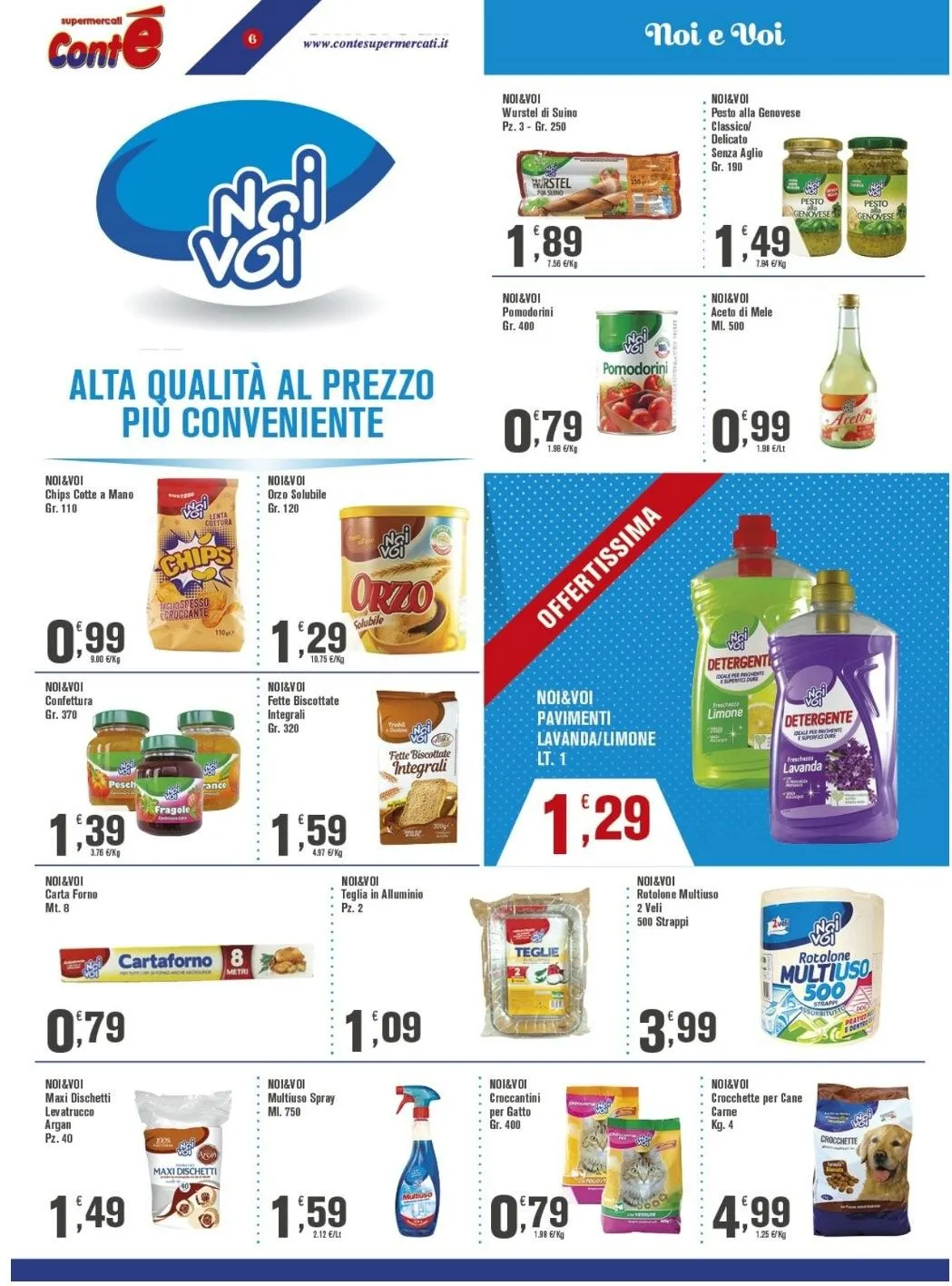 Volantini Conte Supermercati da 21 agosto a 31 agosto di 2025 - Pagina del volantino 7