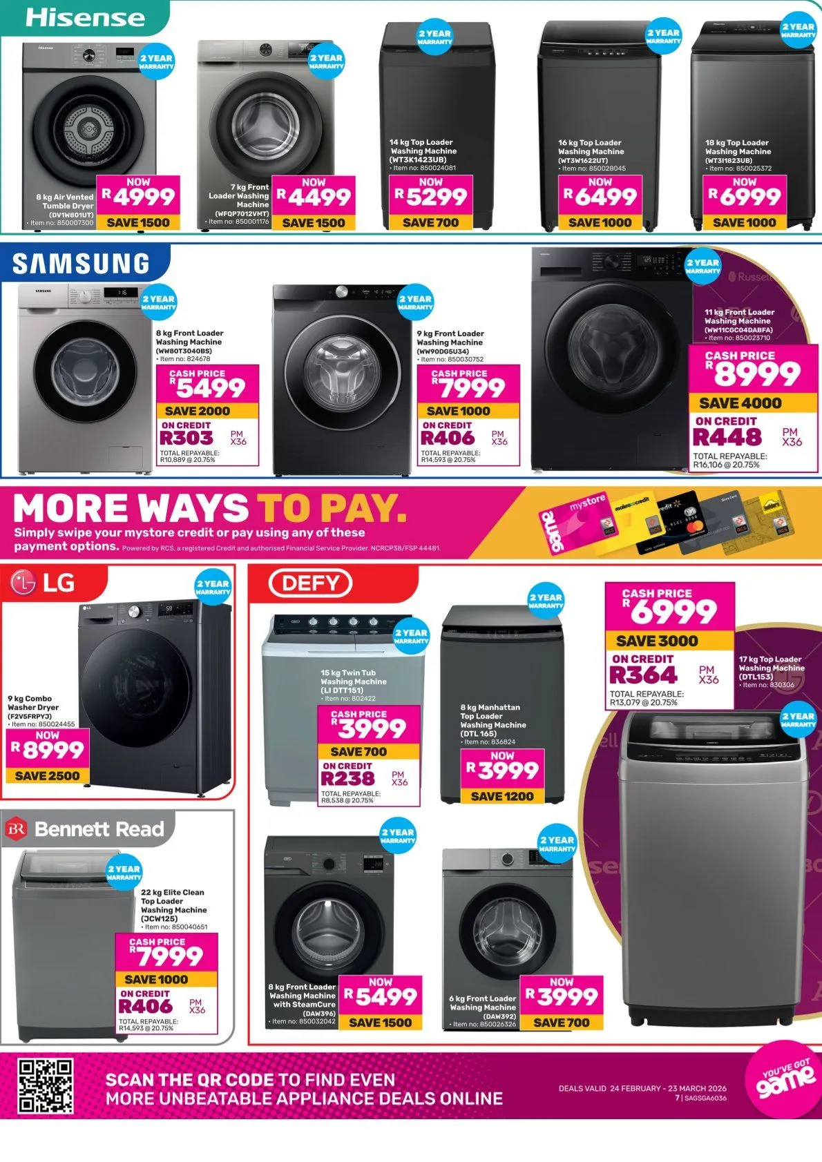  Game Sales from 24 February to 23 March 2026 - Catalogue Page 7