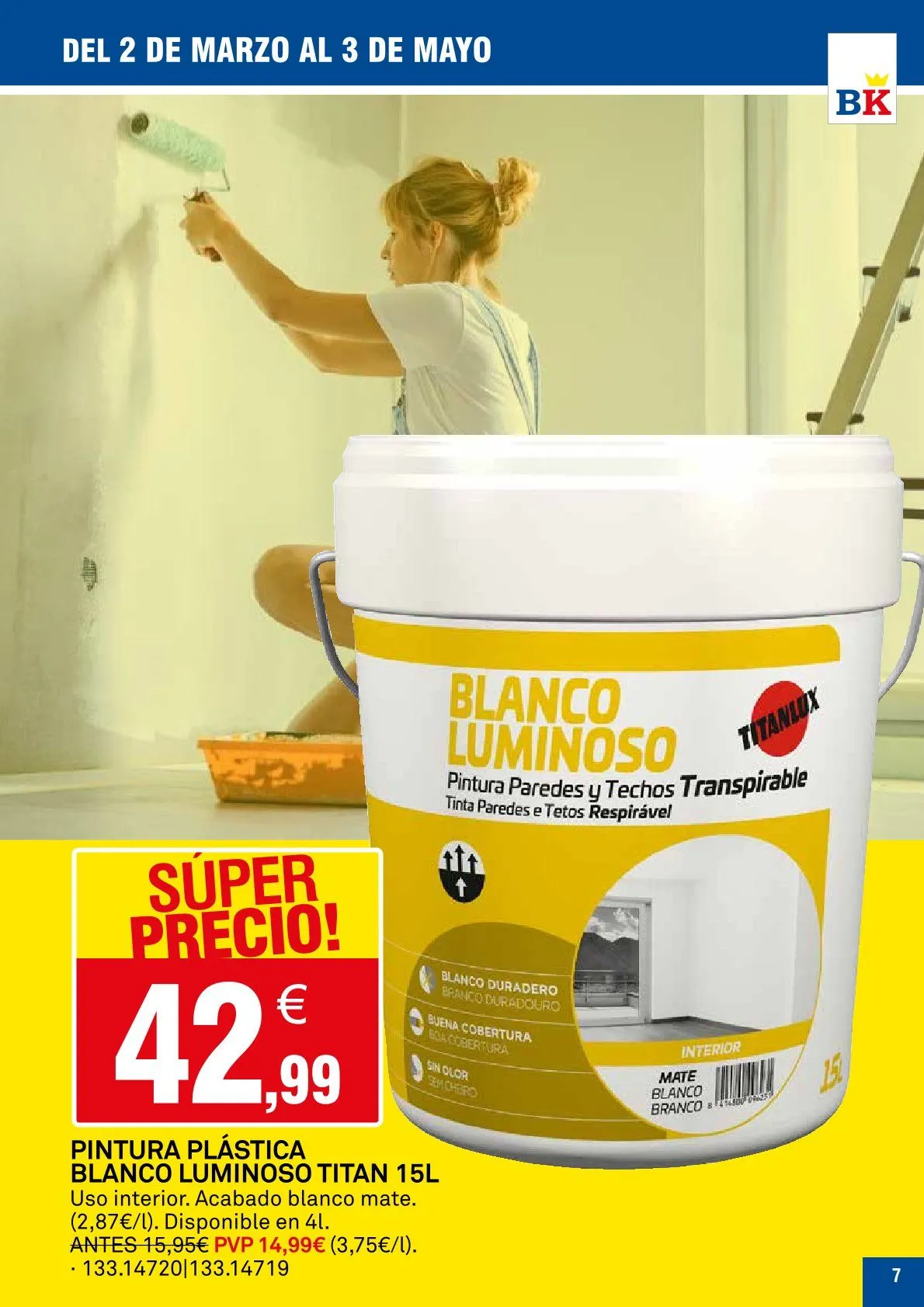 Catálogo de Bricoking Ofertas 2 de marzo al 3 de marzo 2026 - Página 7