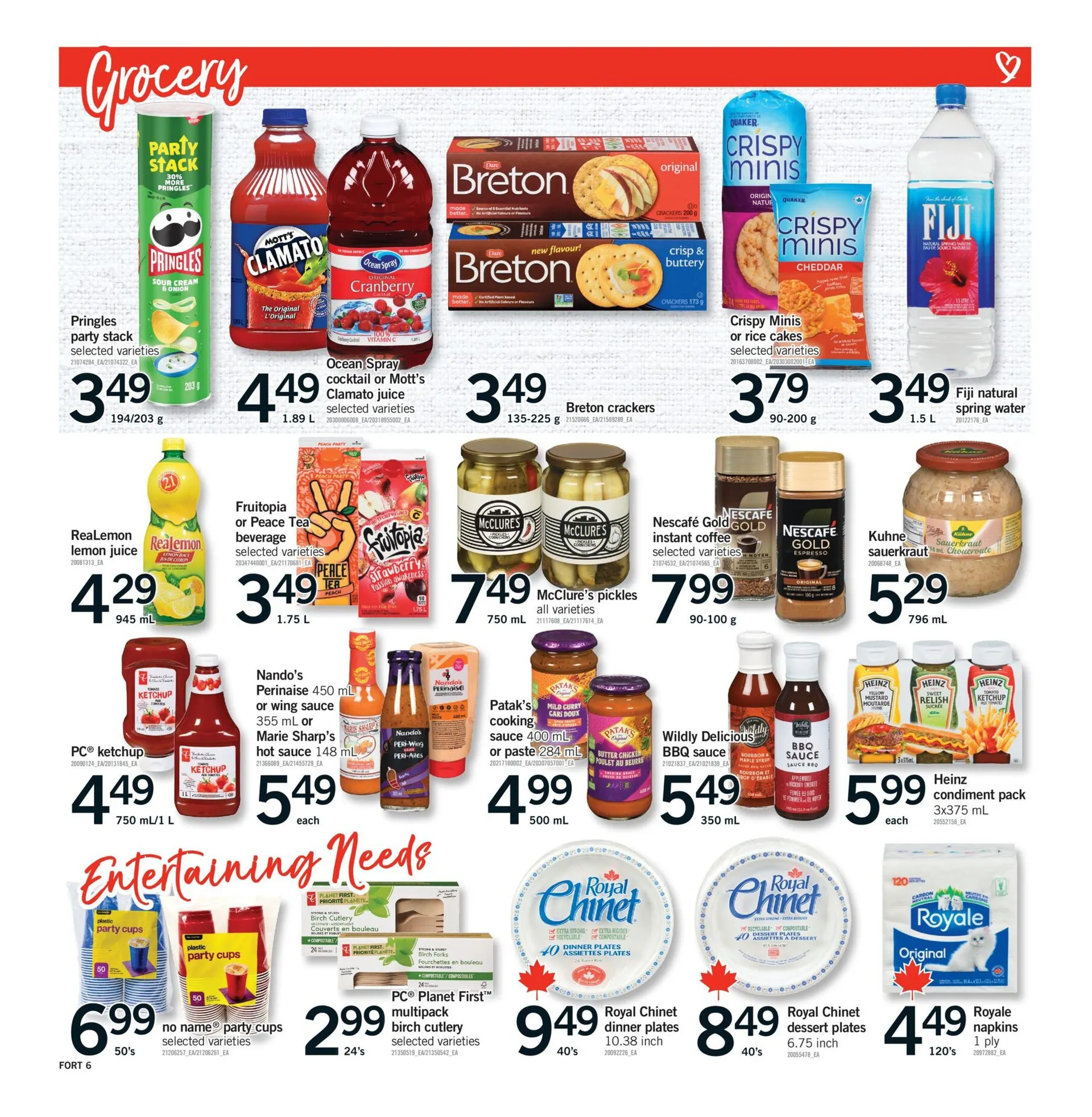 Fortinos Sales from July 31 to August 6 2025 - flyer page 7
