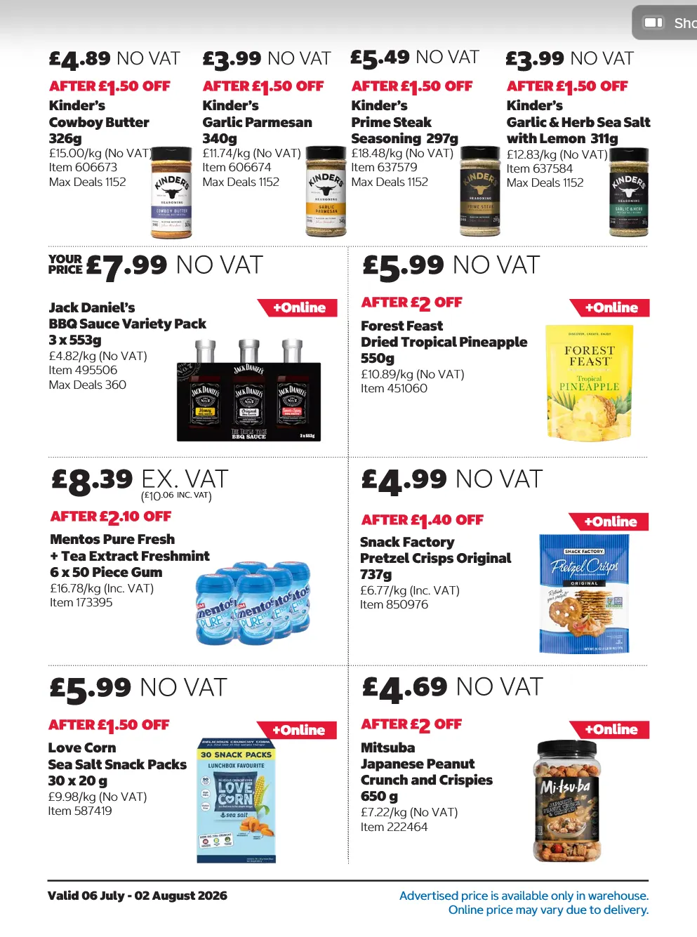Costco Sales from 2 July to 2 August 2026 - Catalogue Page 7