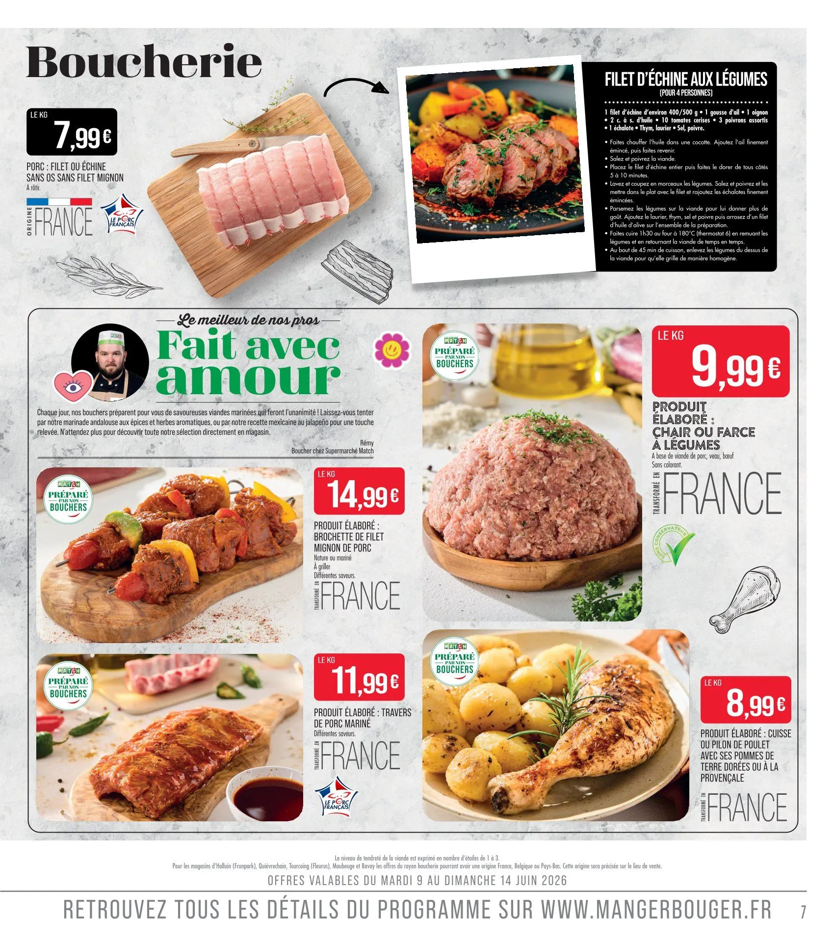 Catalogues Supermarché Match du 9 juin au 21 juin 2026 - Catalogue page 7