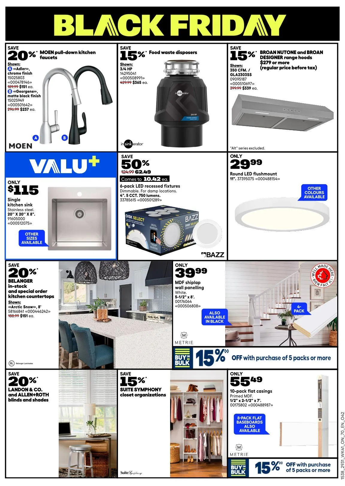 RONA Sales from November 6 to November 19 2025 - flyer page 7