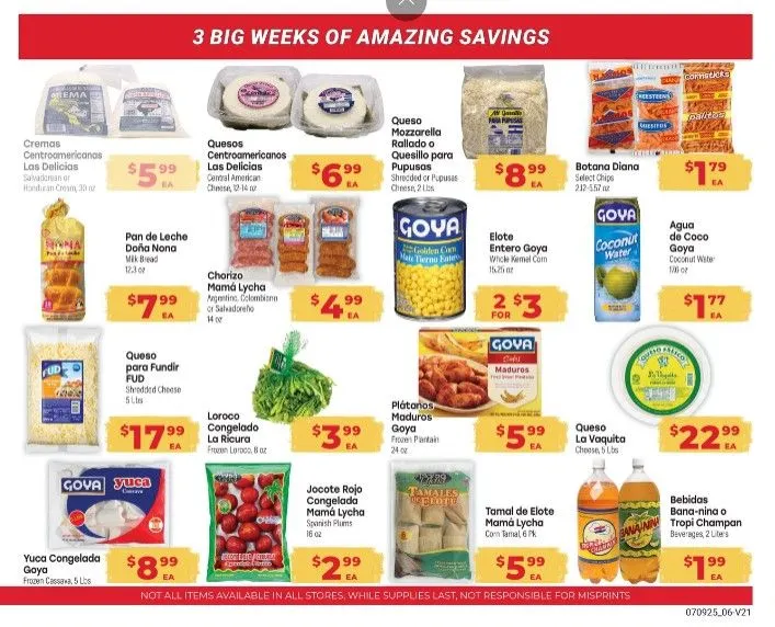 Weekly ad El Rancho Sales from July 9 to July 29 2025 - Page 6