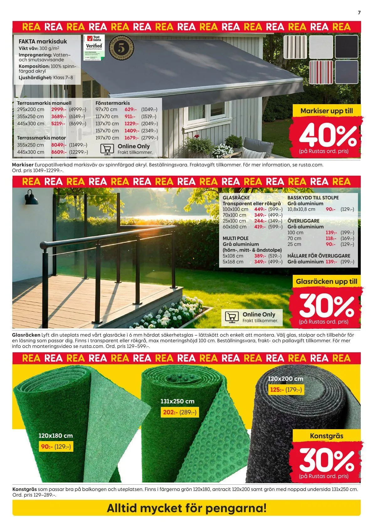 Rusta erbjudanden från 22 juni till 28 juni 2026 - Reklamblad sidor 7
