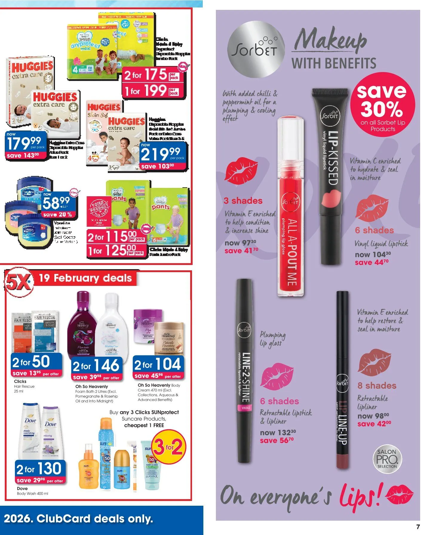 Clicks Sales from 10 February to 24 February 2026 - Catalogue Page 7