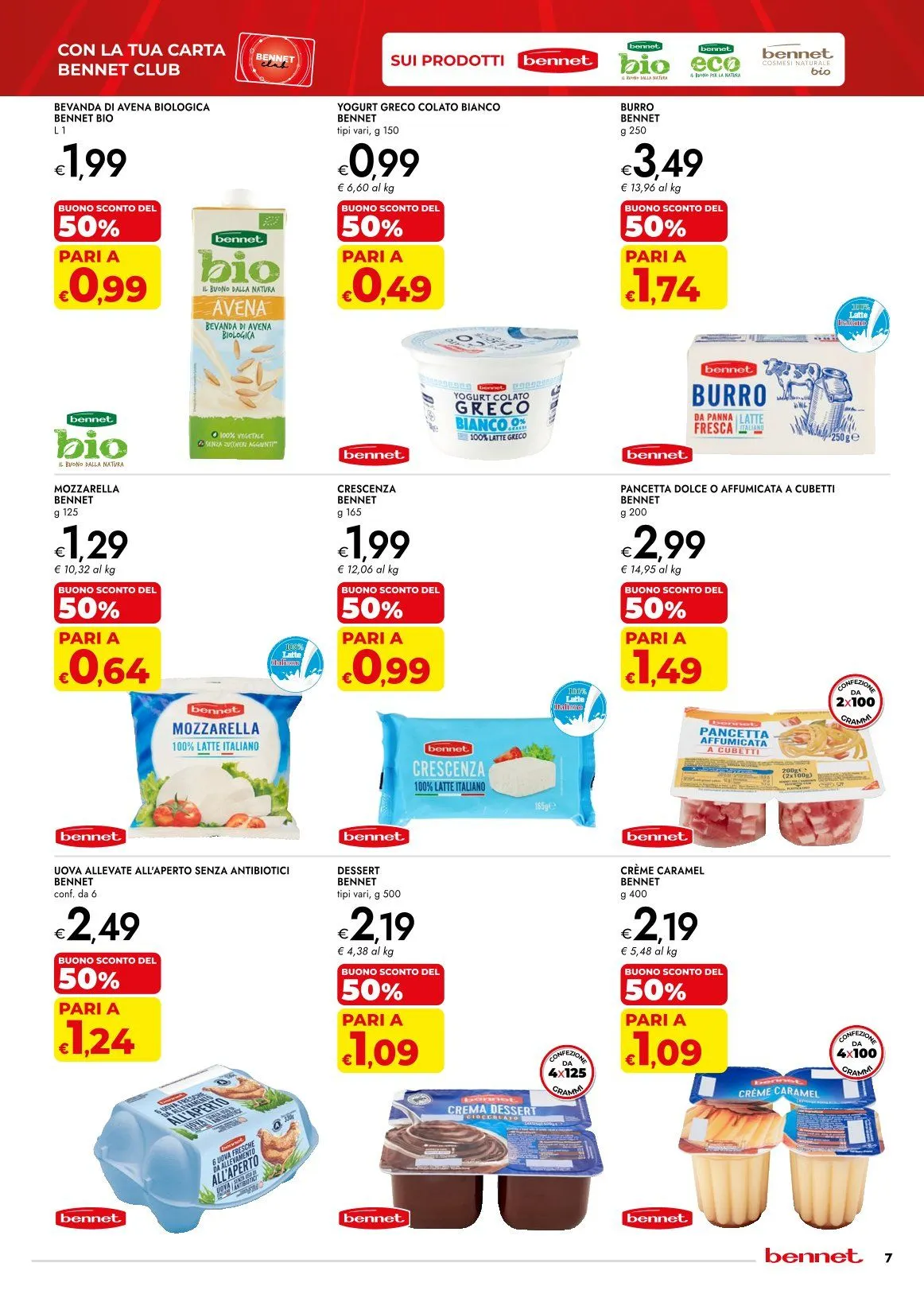 Volantini bennet da 22 gennaio a 4 febbraio di 2026 - Pagina del volantino 7