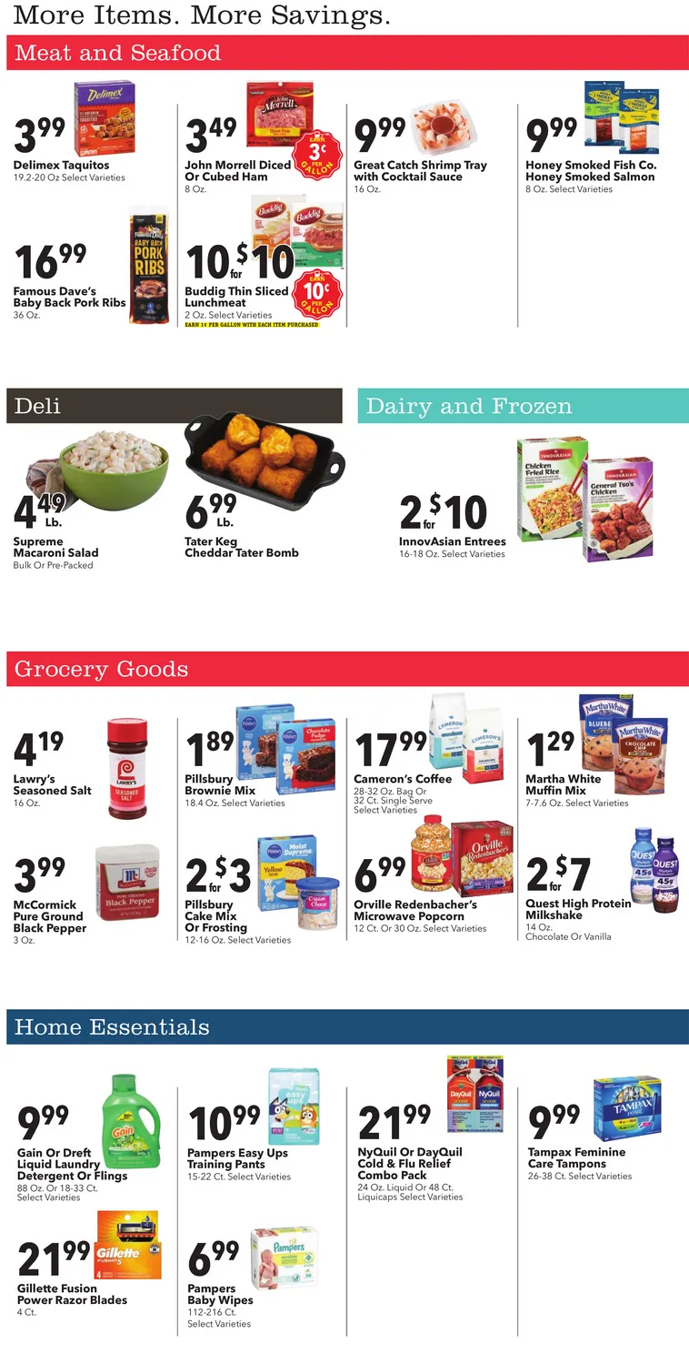 Weekly promotion Cash Wise Sales spanning from January 28 to February 3 2026 - Page 7 for Catalogue 365