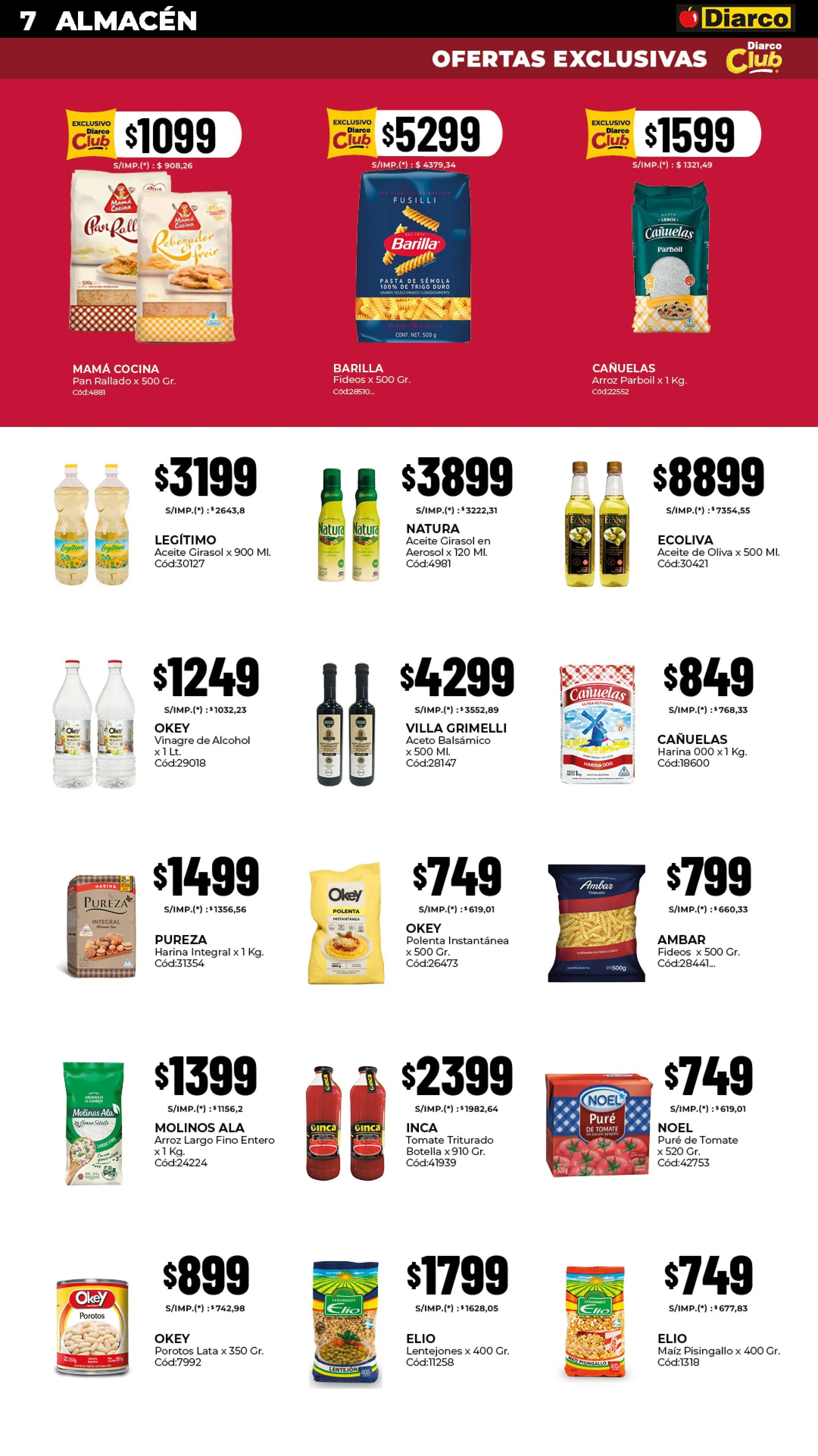 Ofertas de DIARCO Ofertas 11 de mayo al 15 de mayo 2026 - Página 7 del catálogo