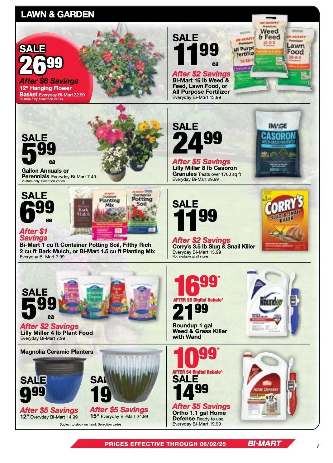 Weekly ad Bi-Mart Sales from May 20 to June 3 2025 - Page 7