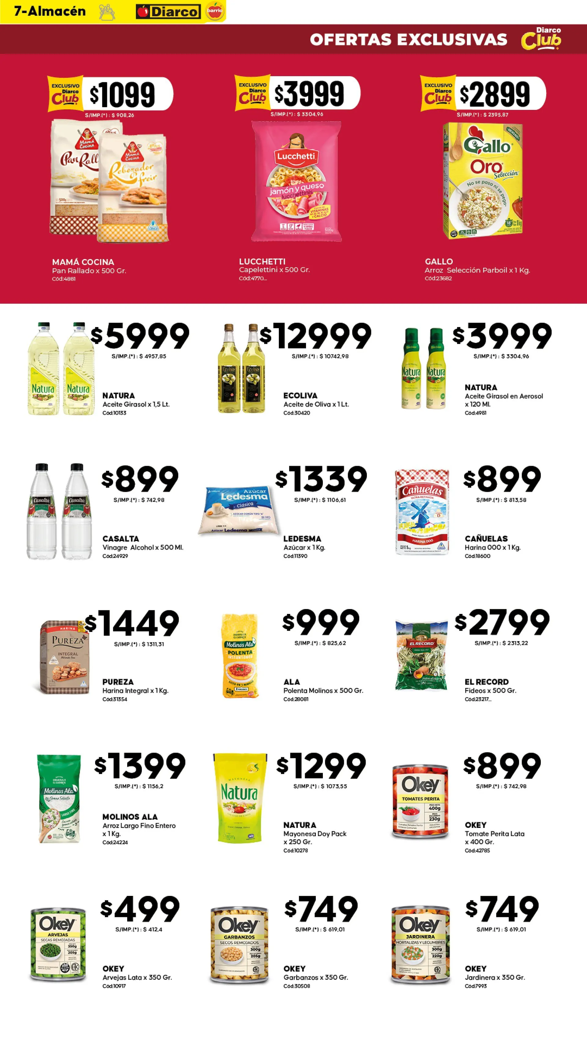 Ofertas de Diarco Ofertas 27 de abril al 30 de abril 2026 - Página 7 del catálogo