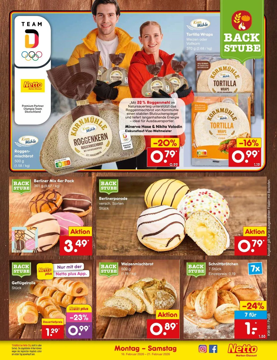 Netto Marken-Discount Angebote von 16. Februar bis 21. Februar 2026 - Prospekt seite 7