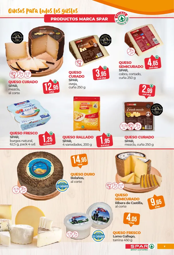 Catálogo de SPAR Gran Canaria Ofertas 26 de junio al 9 de julio 2026 - Página 7
