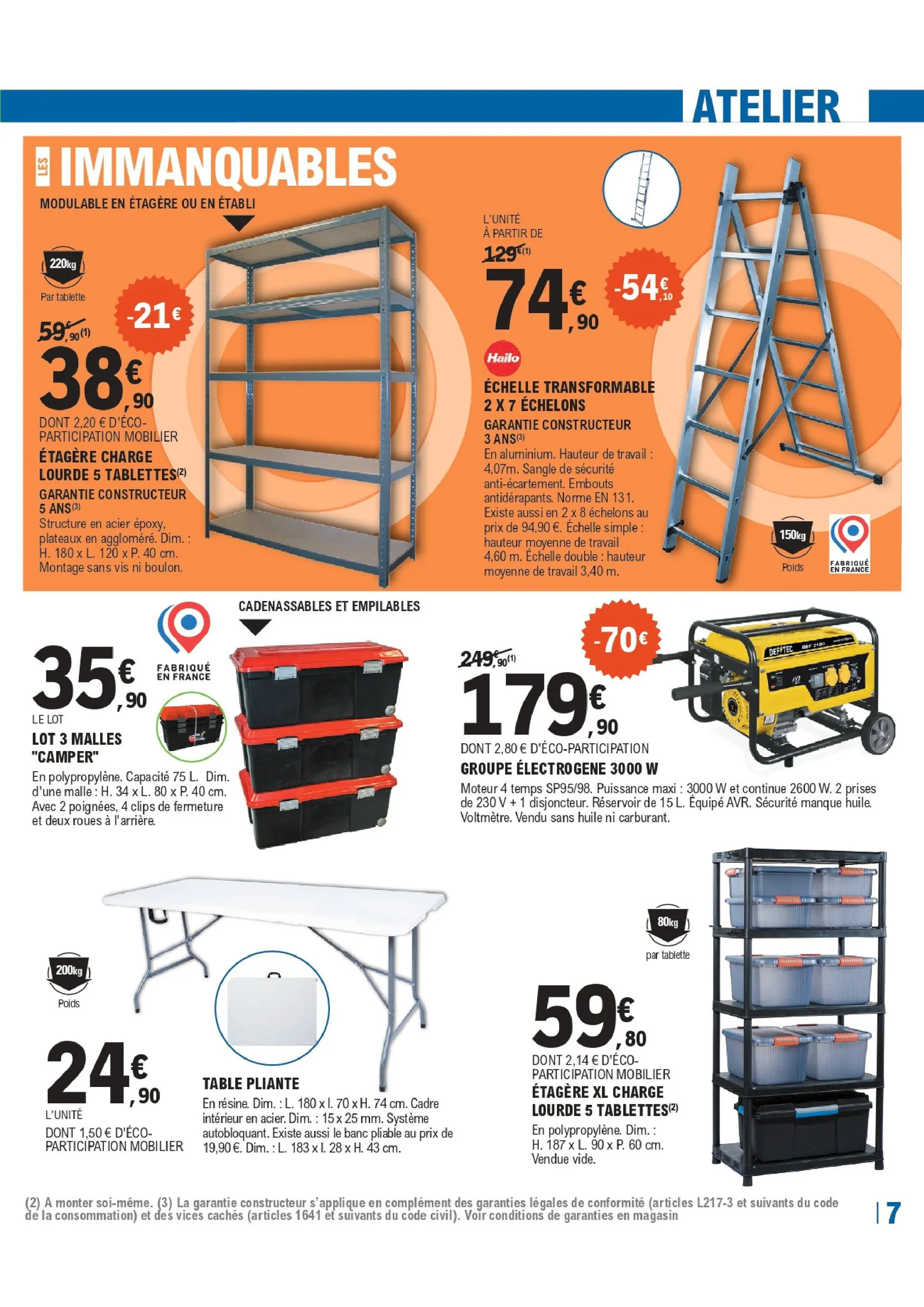 E.Leclerc Brico Catalogue du 30 décembre au 17 janvier 2026 - Catalogue page 7
