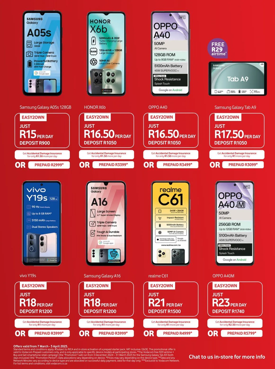 Vodacom Deals from 7 March to 3 April 2025 - Catalogue Page 7