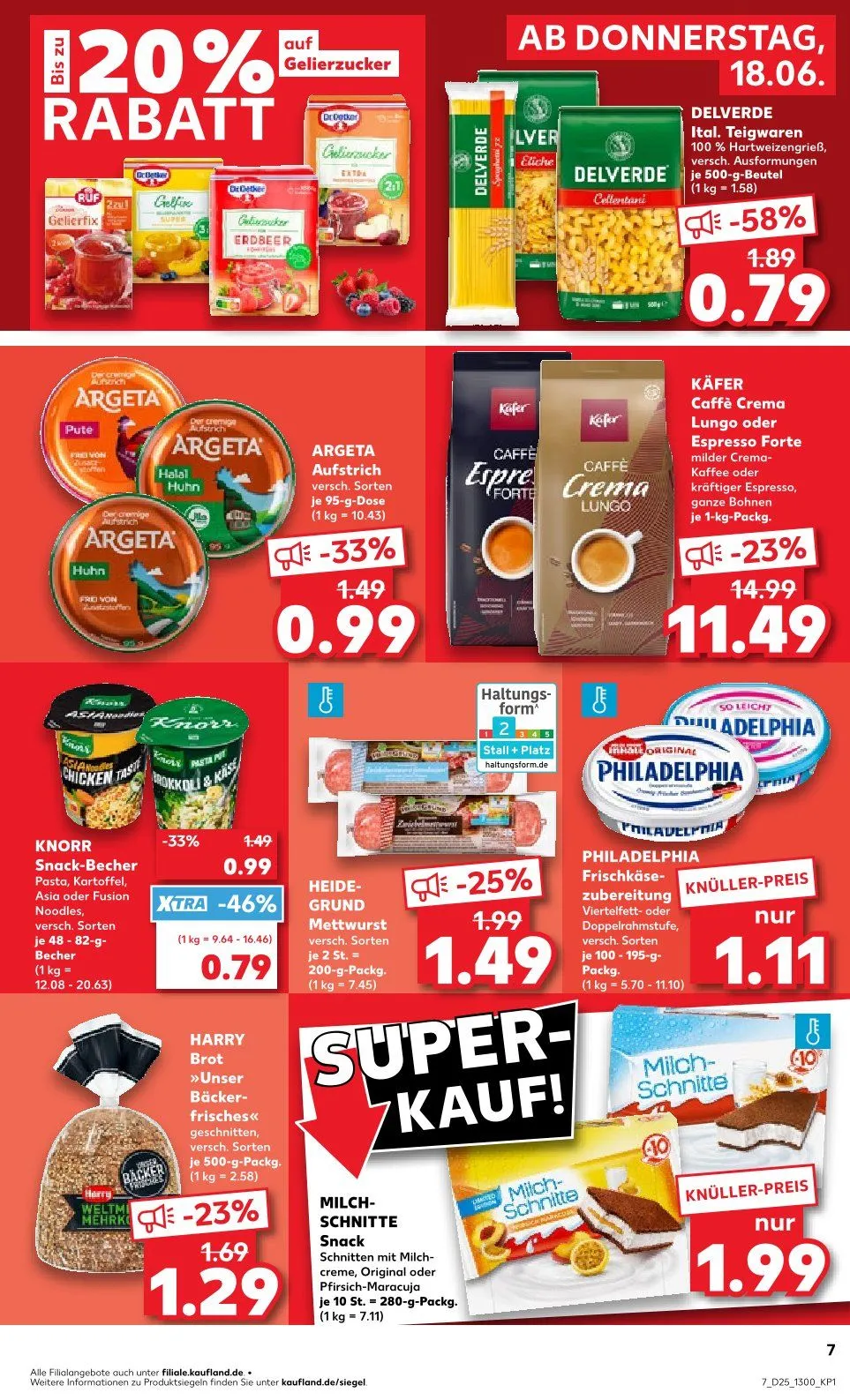 Kaufland Prospekte  von 18. Juni bis 24. Juni 2026 - Prospekt seite 7