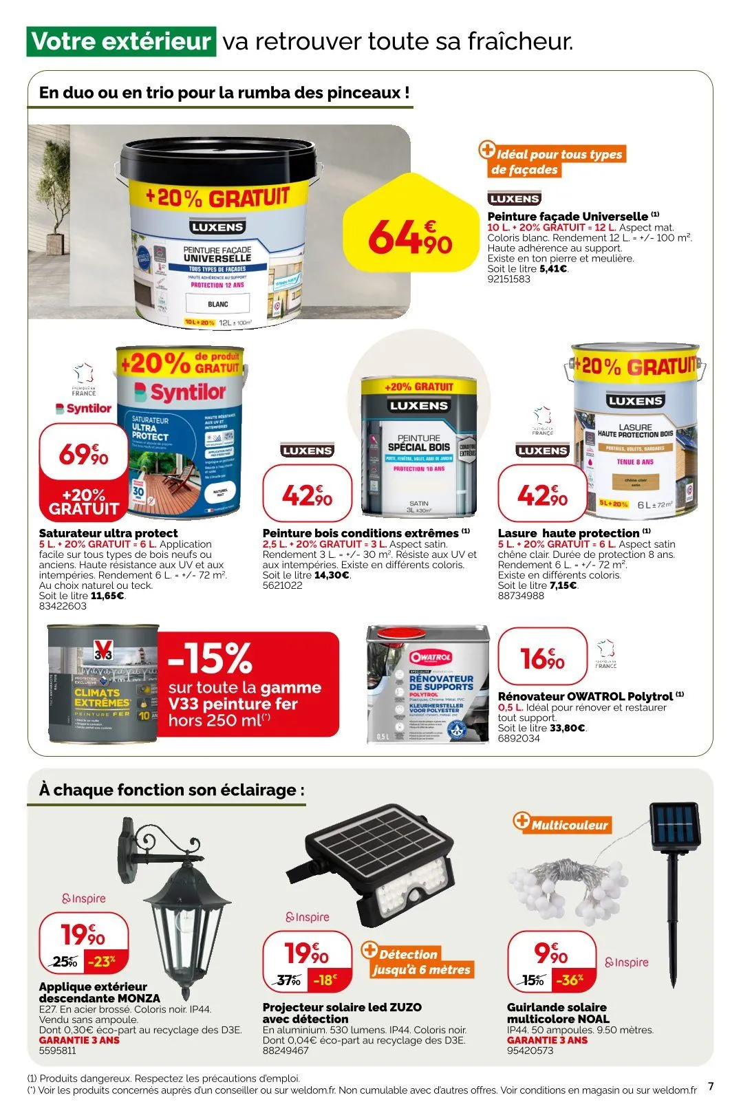  Catalogues Weldom du 29 avril au 26 mai 2026 - Catalogue page 7