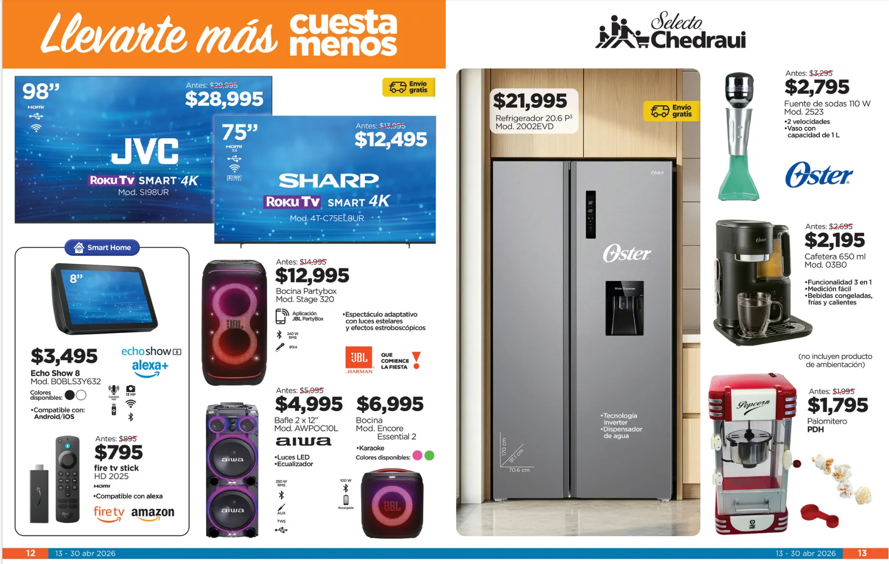 Catálogo de Chedraui Ofertas 13 de abril al 30 de abril 2026 - Pagina 7