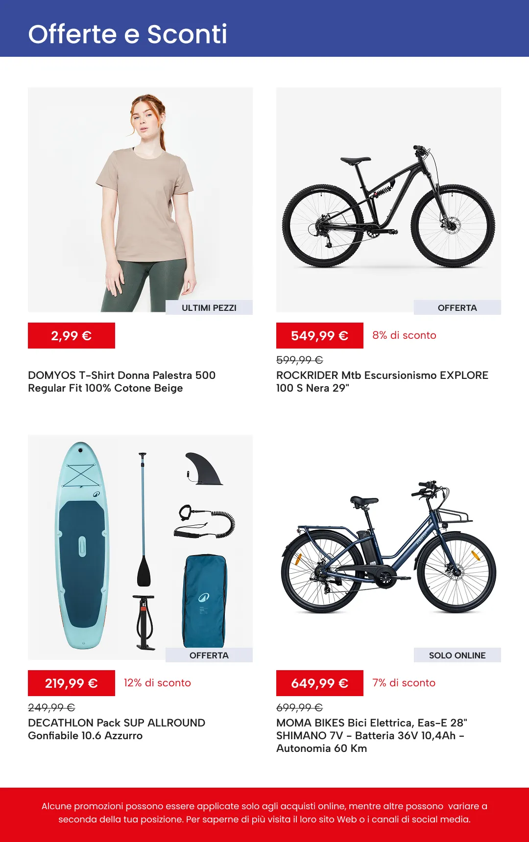 Decathlon Volantino da 28 aprile a 18 maggio di 2026 - Pagina del volantino 7