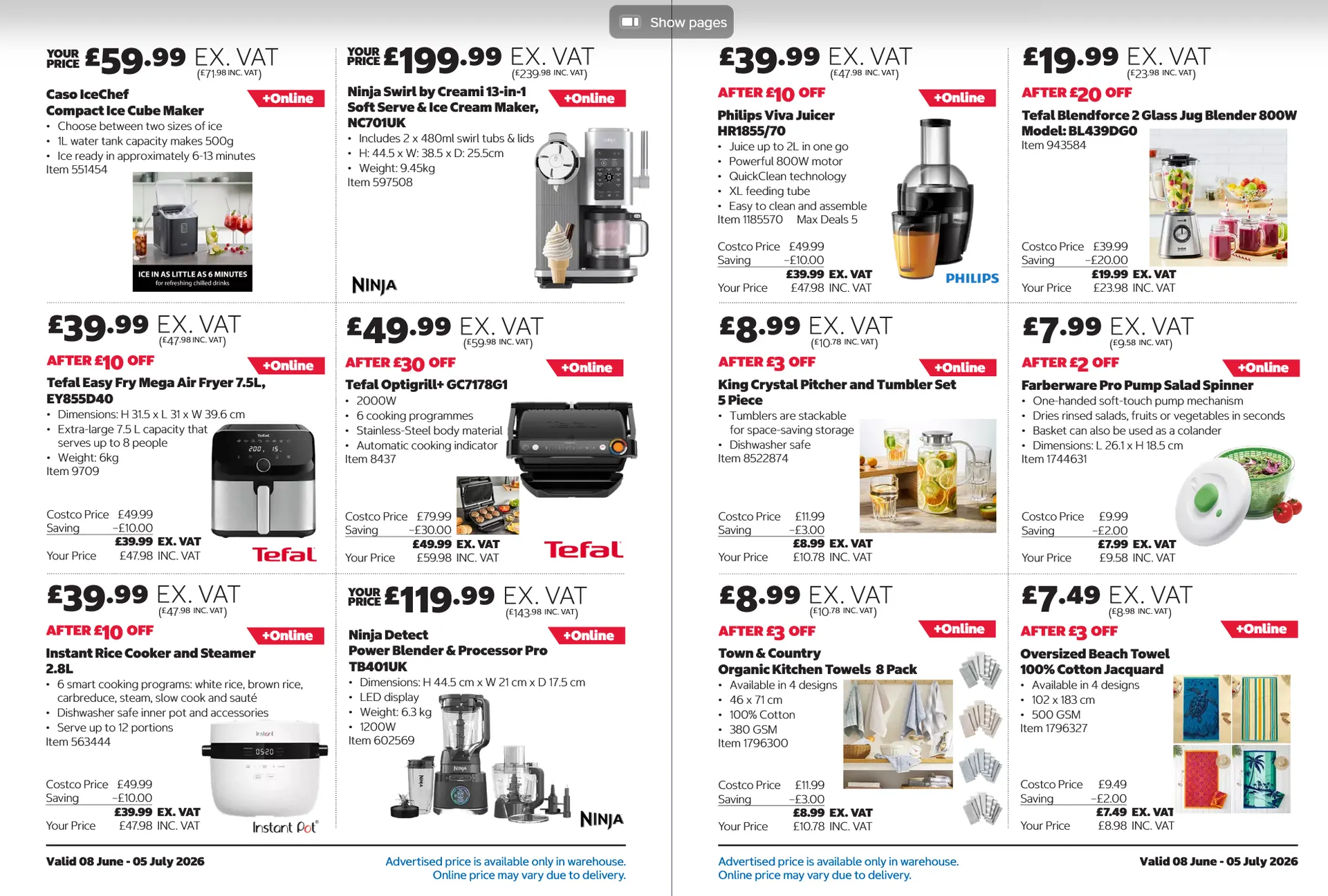 Costco Offers from 22 June to 5 July 2026 - Catalogue Page 4