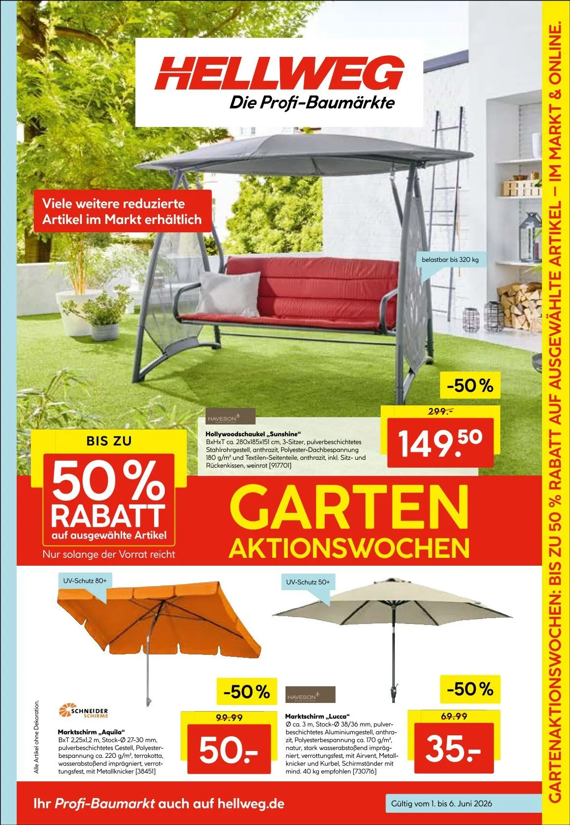 Hellweg Angebote von 1. Juni bis 6. Juni 2026 - Prospekt seite 7