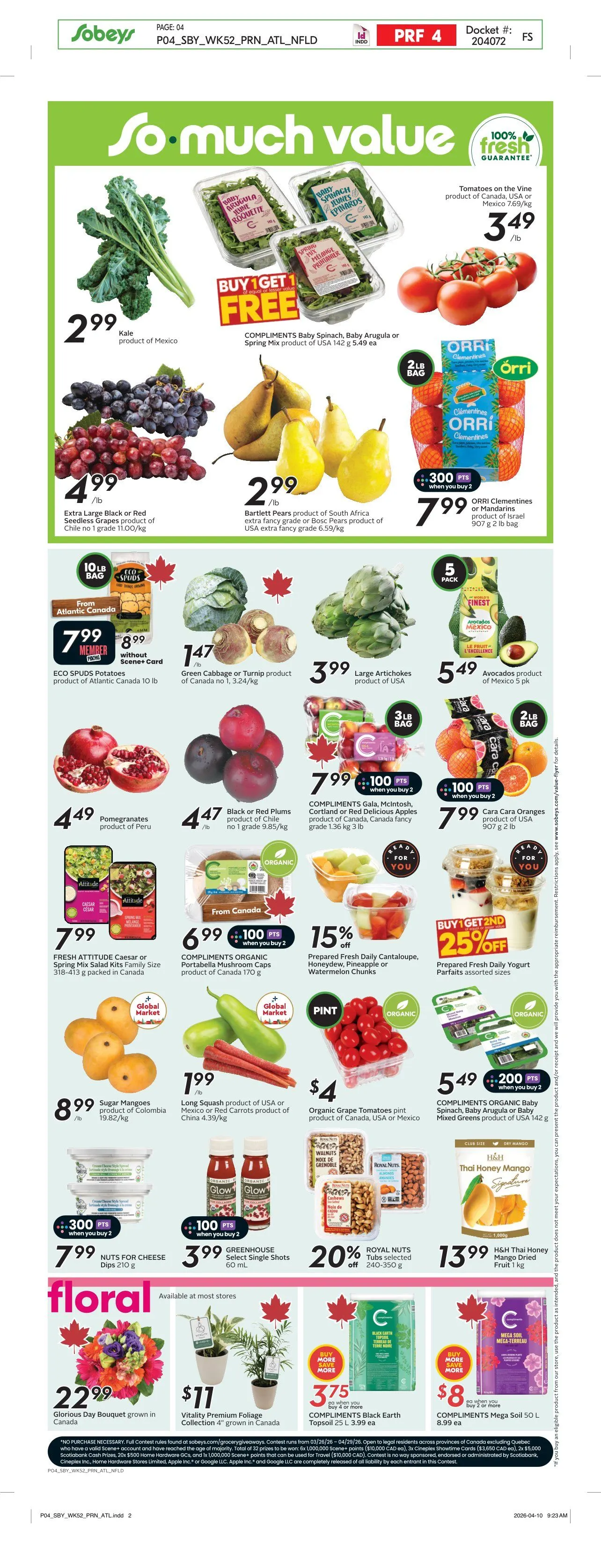 Sobeys Sales from April 23 to April 29 2026 - flyer page 7