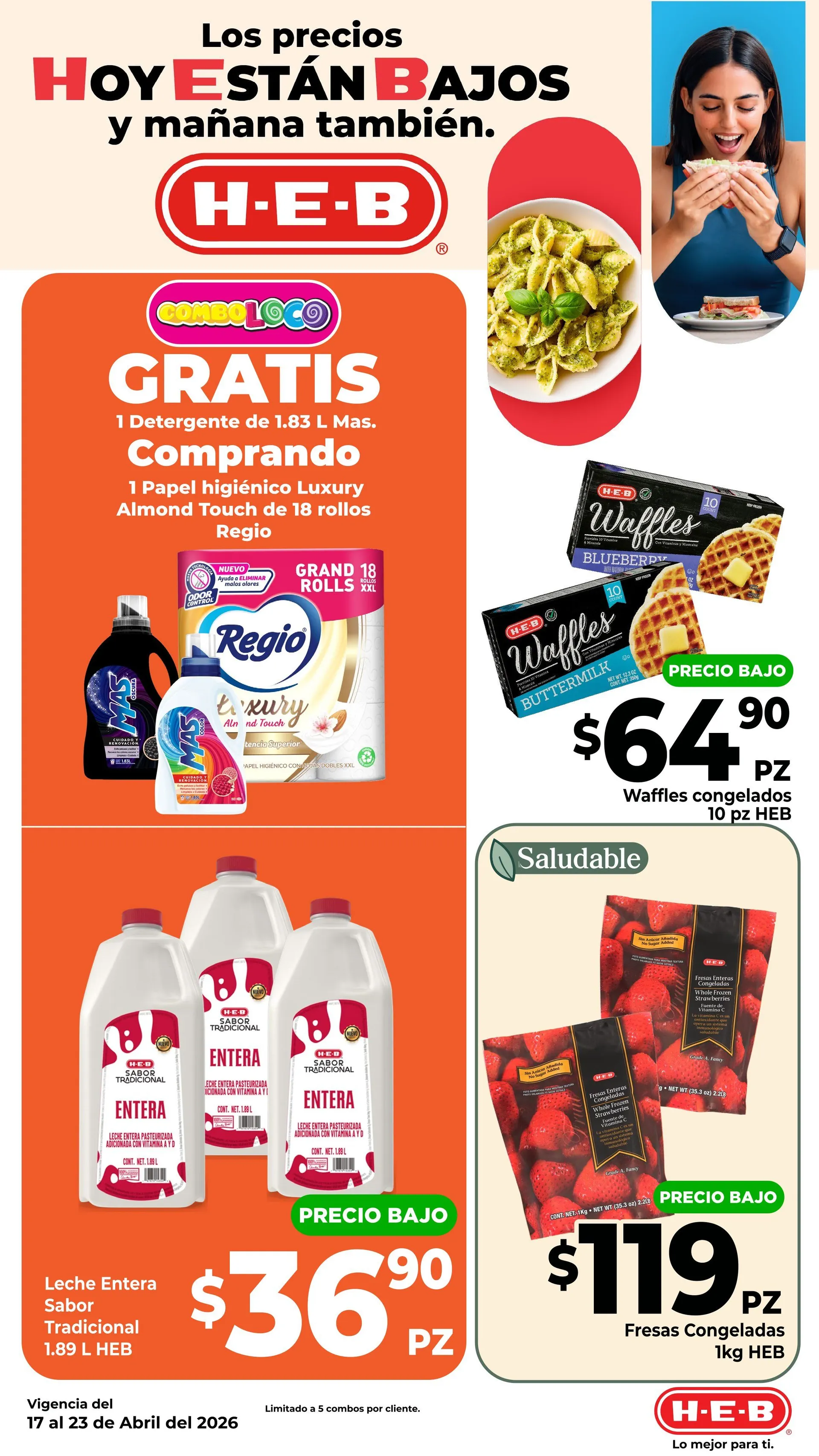 Catálogo de H-E-B Ofertas 17 de abril al 20 de abril 2026 - Pagina 7