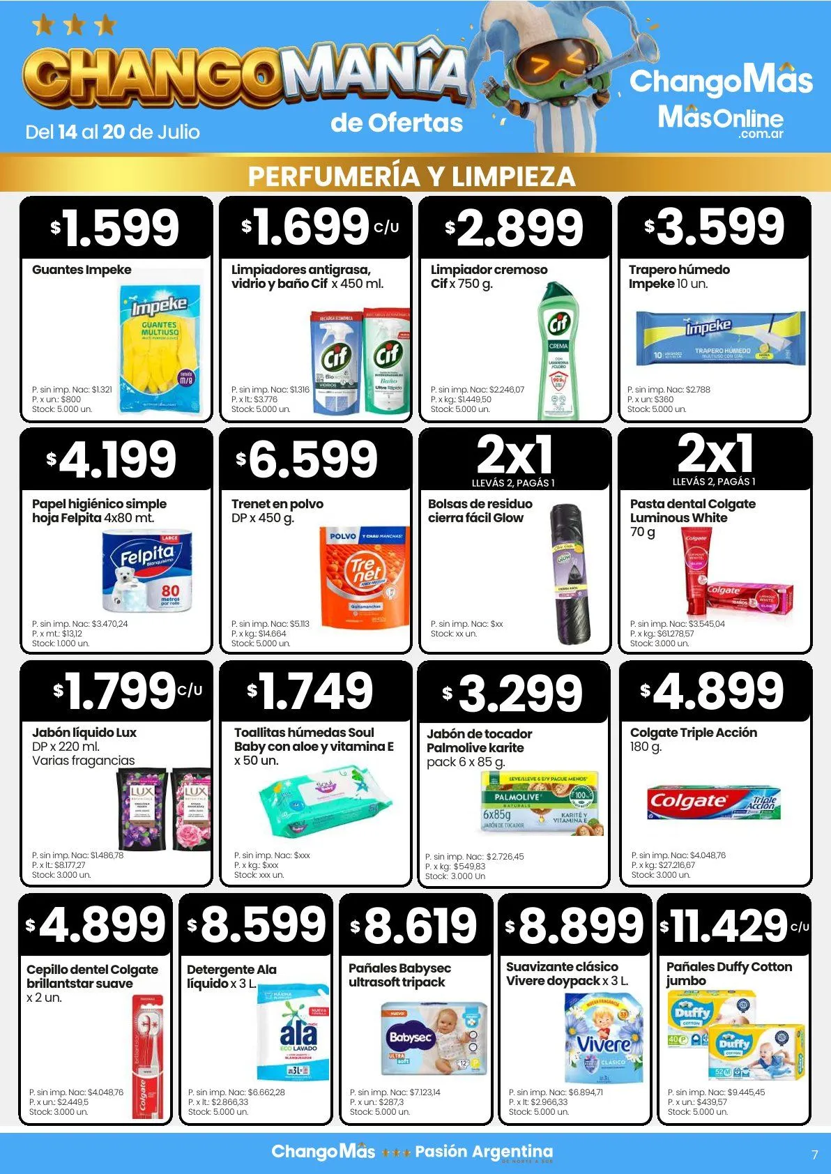 Ofertas de Changomas  Ofertas 14 de julio al 20 de julio 2026 - Página 7 del catálogo