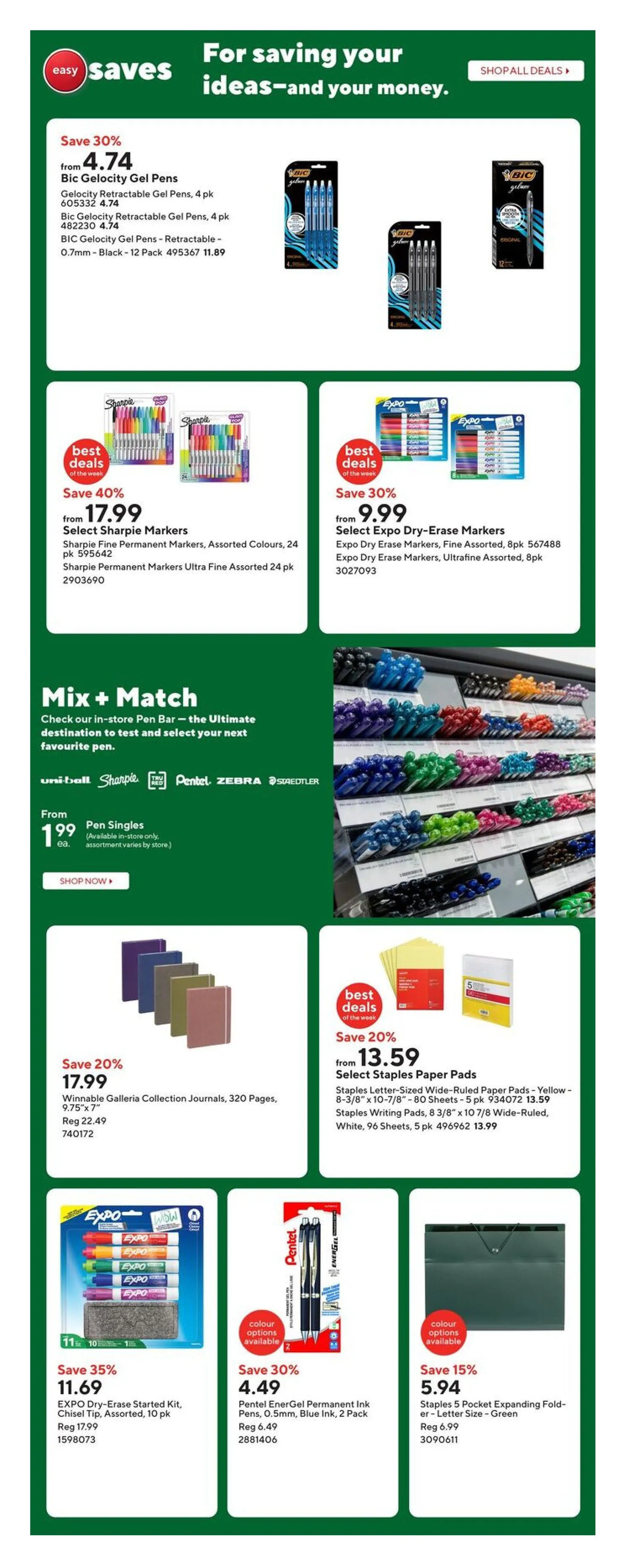 Staples Sales from September 26 to October 2 2025 - flyer page 7