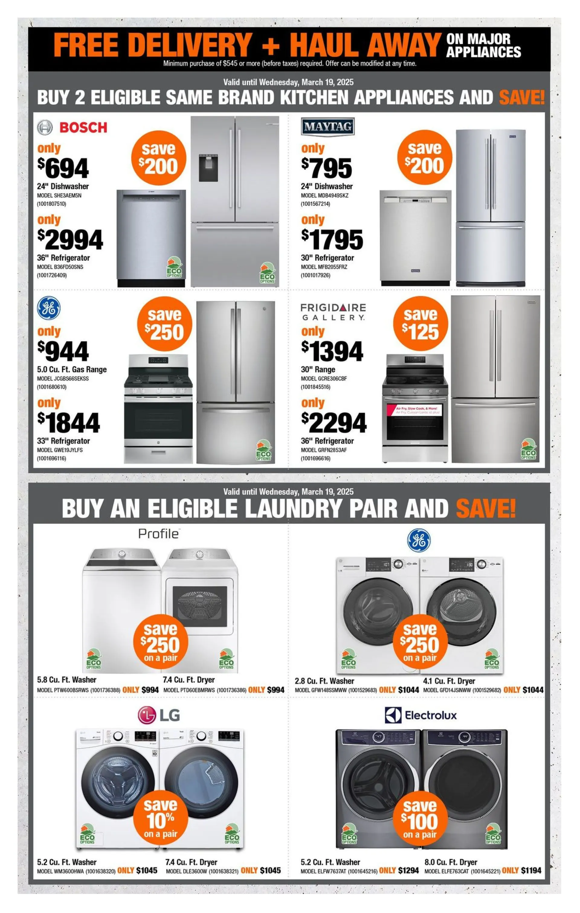 The Home Depot Sales from March 6 to March 19 2025 - flyer page 7