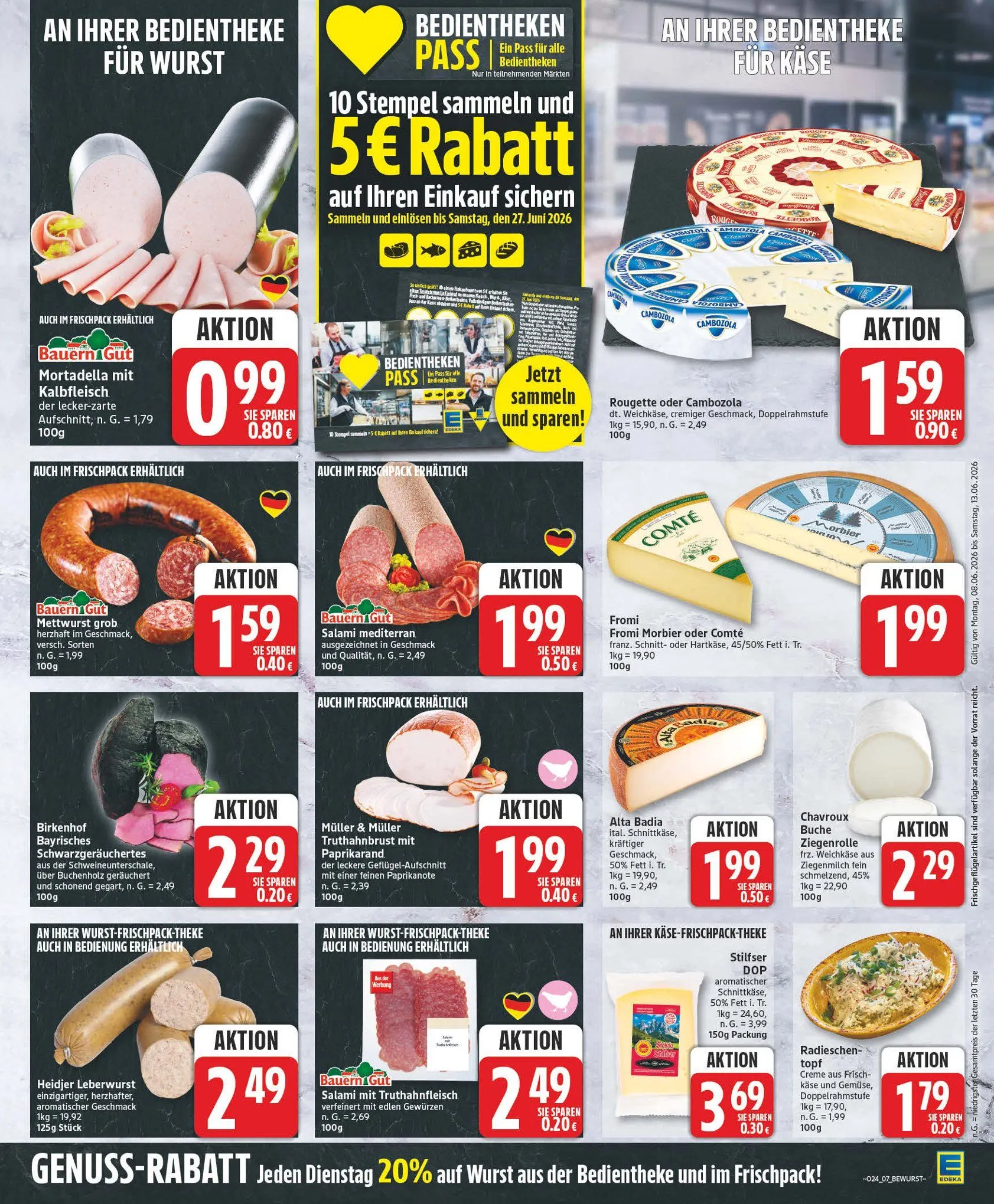 Edeka Angebote von 8. Juni bis 13. Juni 2026 - Prospekt seite 7