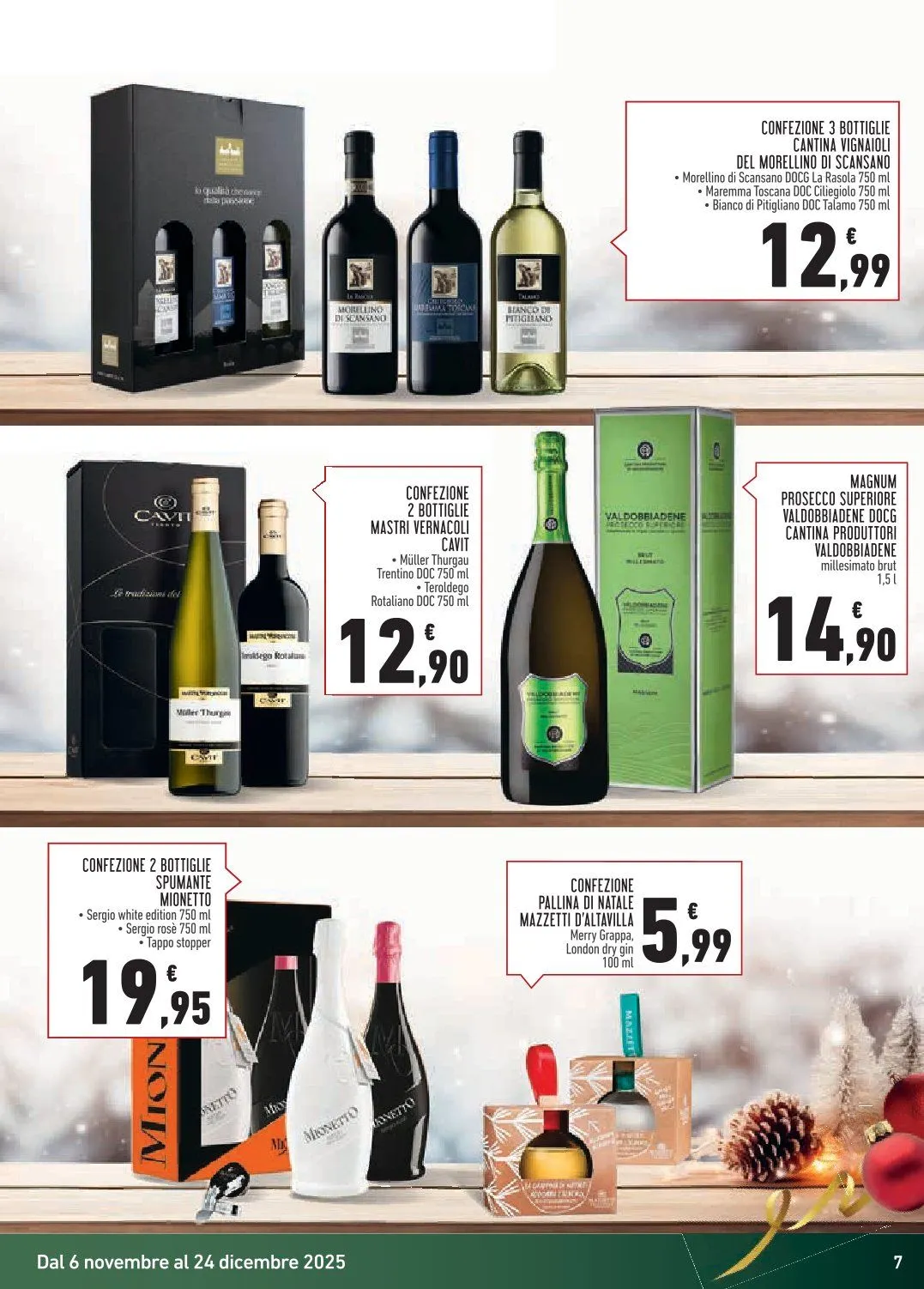 Conad Volantino da 6 novembre a 24 dicembre di 2025 - Pagina del volantino 7