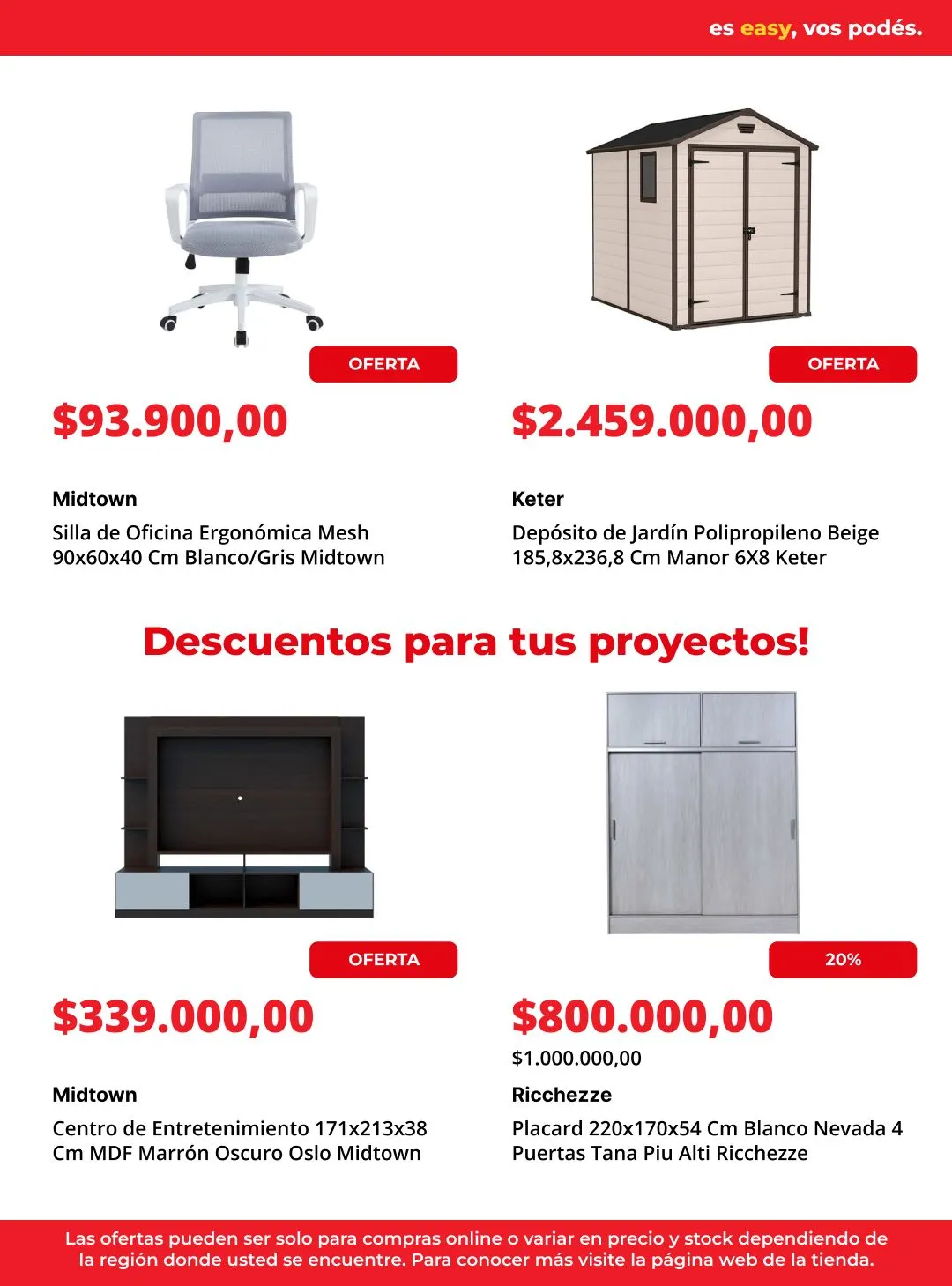 Ofertas de  Easy Ofertas 5 de mayo al 18 de mayo 2026 - Página 6 del catálogo