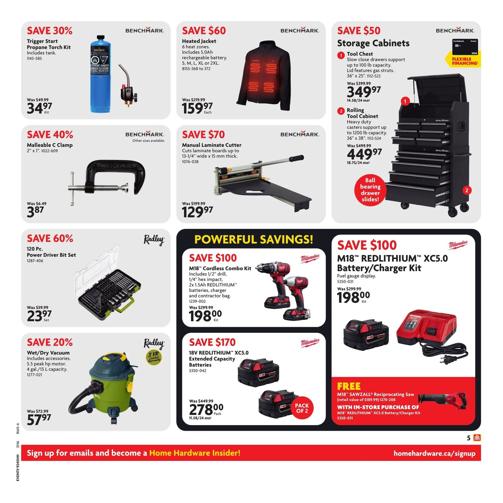 Home Hardware Sales from November 17 to November 22 2025 - flyer page 7