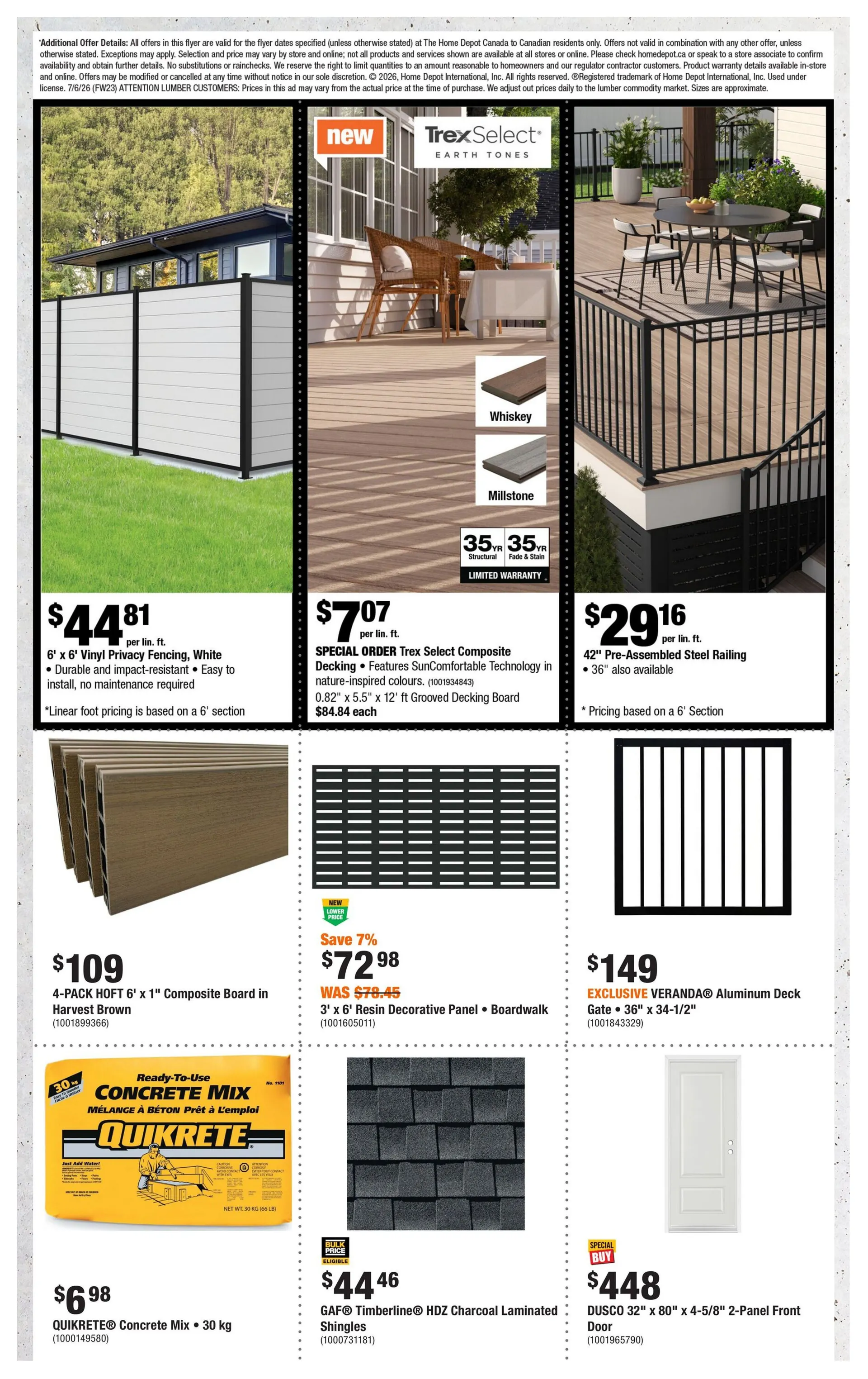 The Home Depot Sales from July 9 to July 22 2026 - flyer page 7