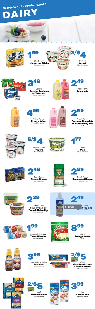 Weekly ad County Market Sales from September 24 to October 1 2025 - Page 7