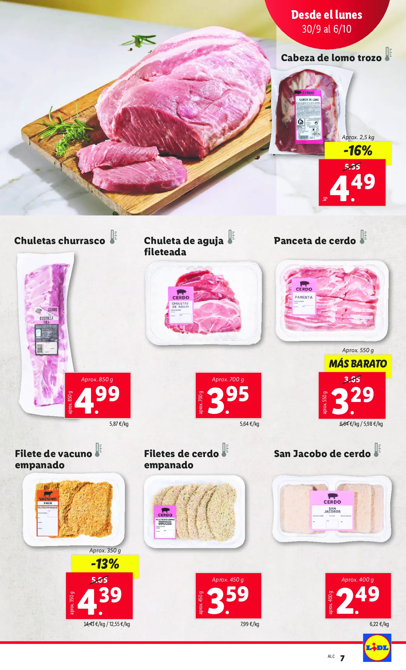Catálogo de Lidl Ofertas desde el 30/06 al 06/10 30 de septiembre al 6 de octubre 2024 - Página 7
