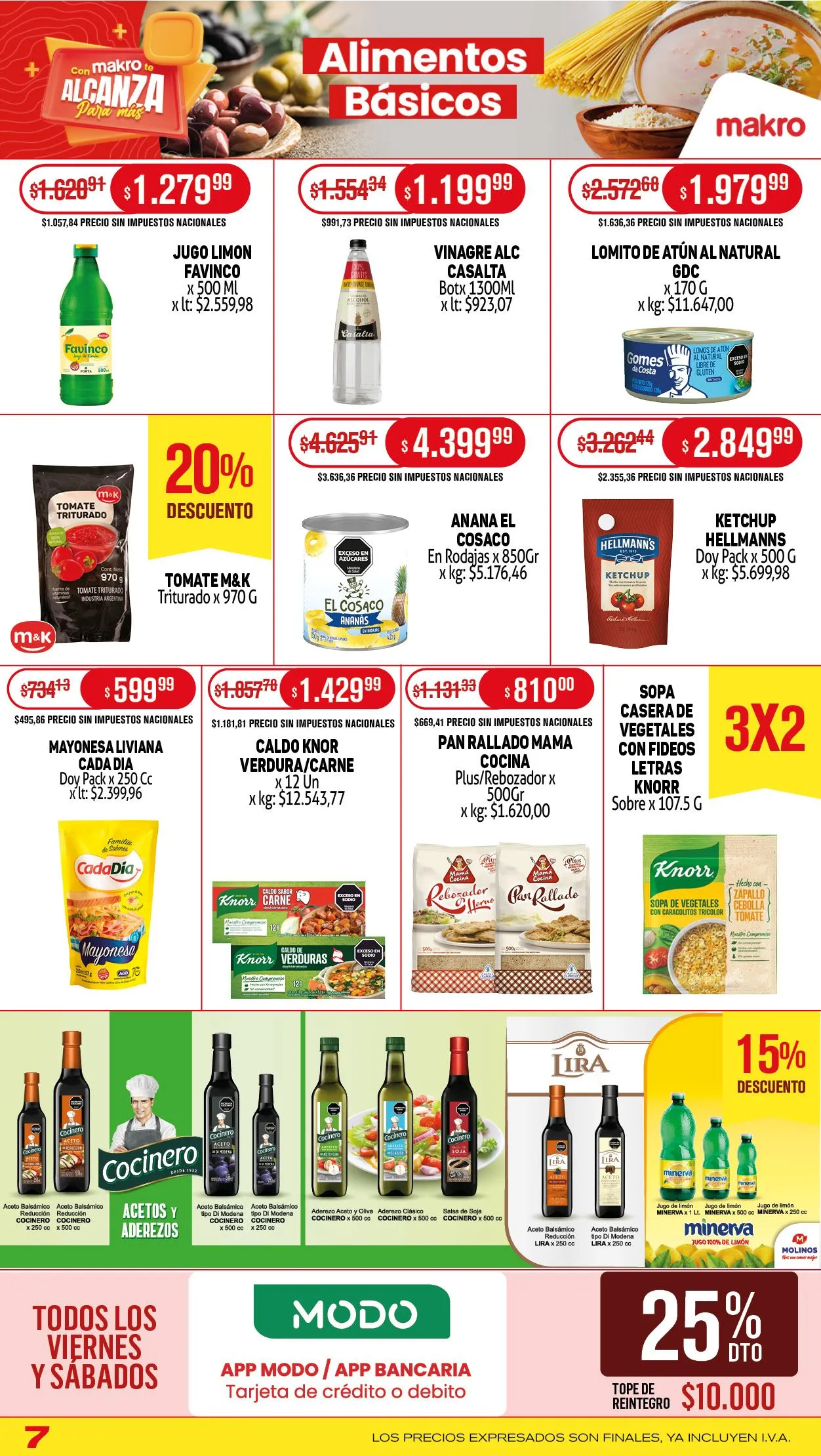 Ofertas de Ofertas Makro - Últimos catálogos 5 de junio al 11 de junio 2025 - Página 7 del catálogo