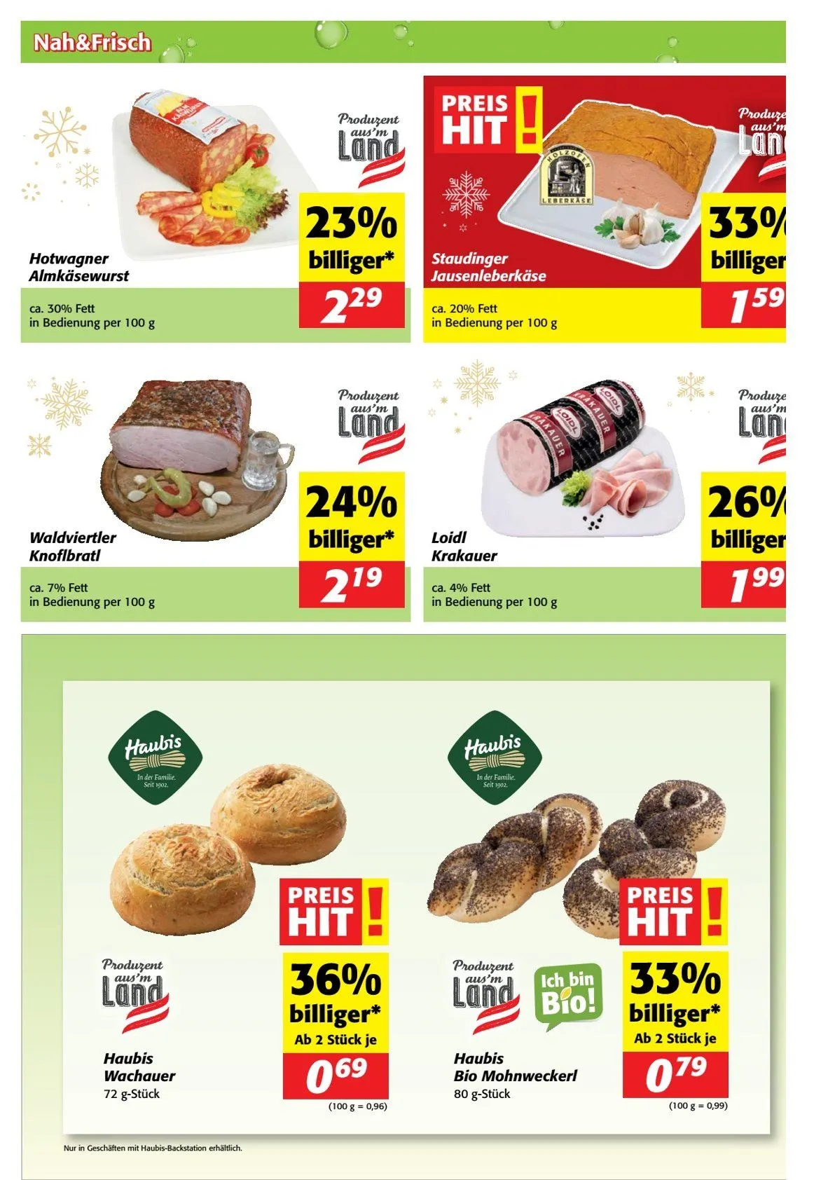 Nah & Frisch Angebote von 10. Dezember bis 16. Dezember 2025 - Prospekt seite 4