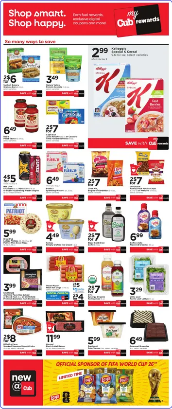 Weekly promotion  Cub Foods Sales spanning from May 3 to May 9 2026 - Page 7 for Catalogue 365