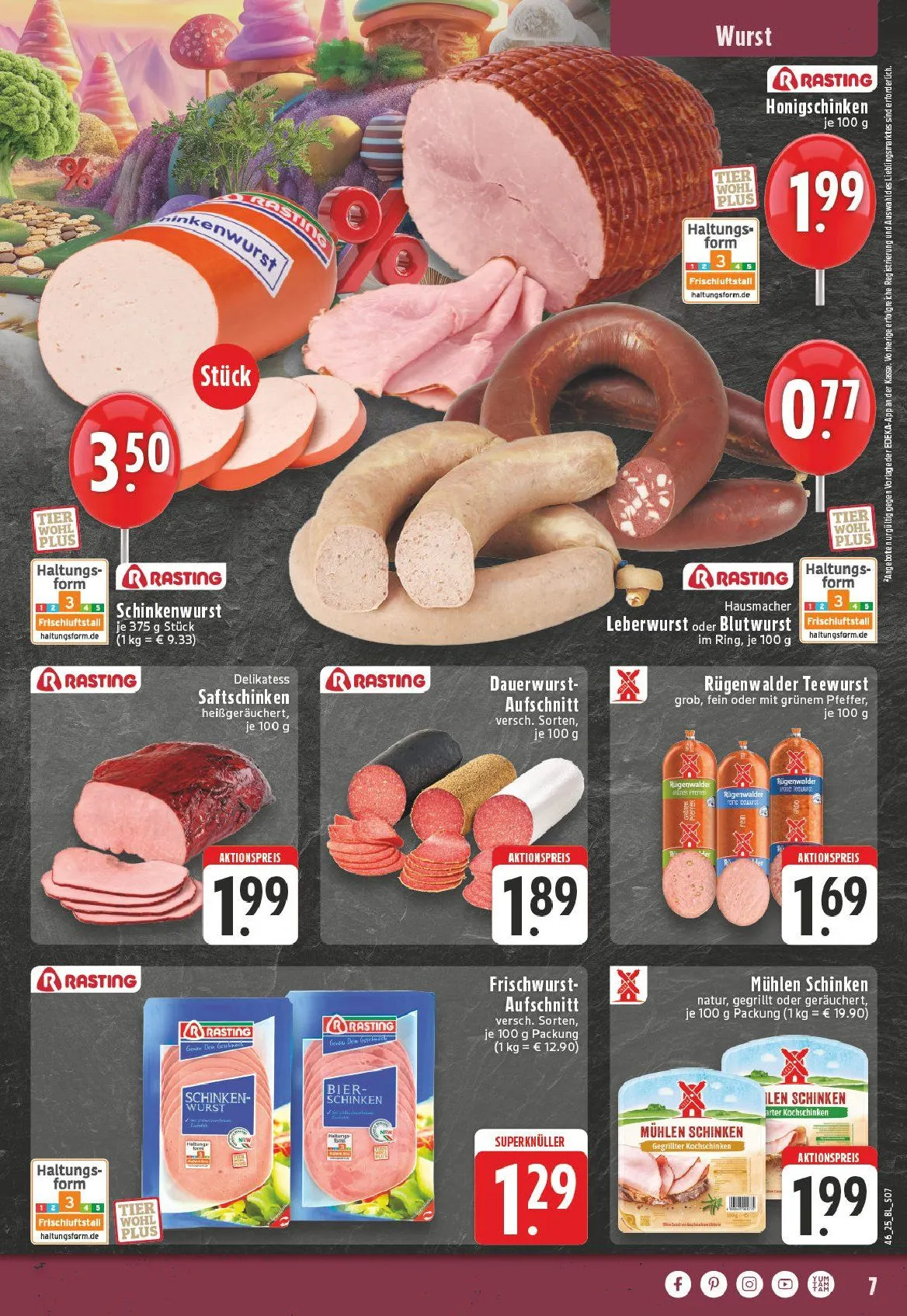 Edeka  Angebote von 10. November bis 15. November 2025 - Prospekt seite 7