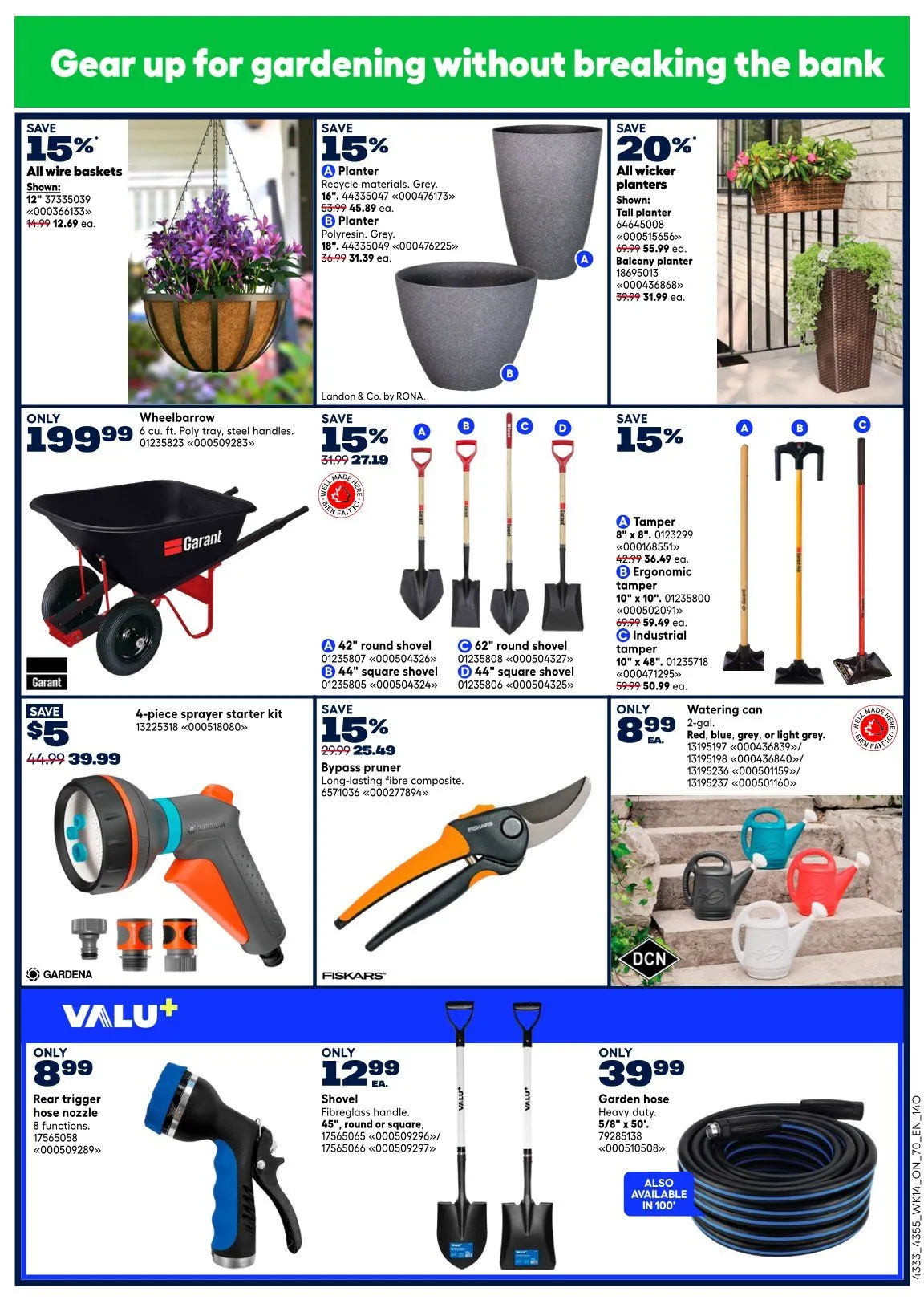 RONA Sales from April 30 to May 6 2026 - flyer page 7