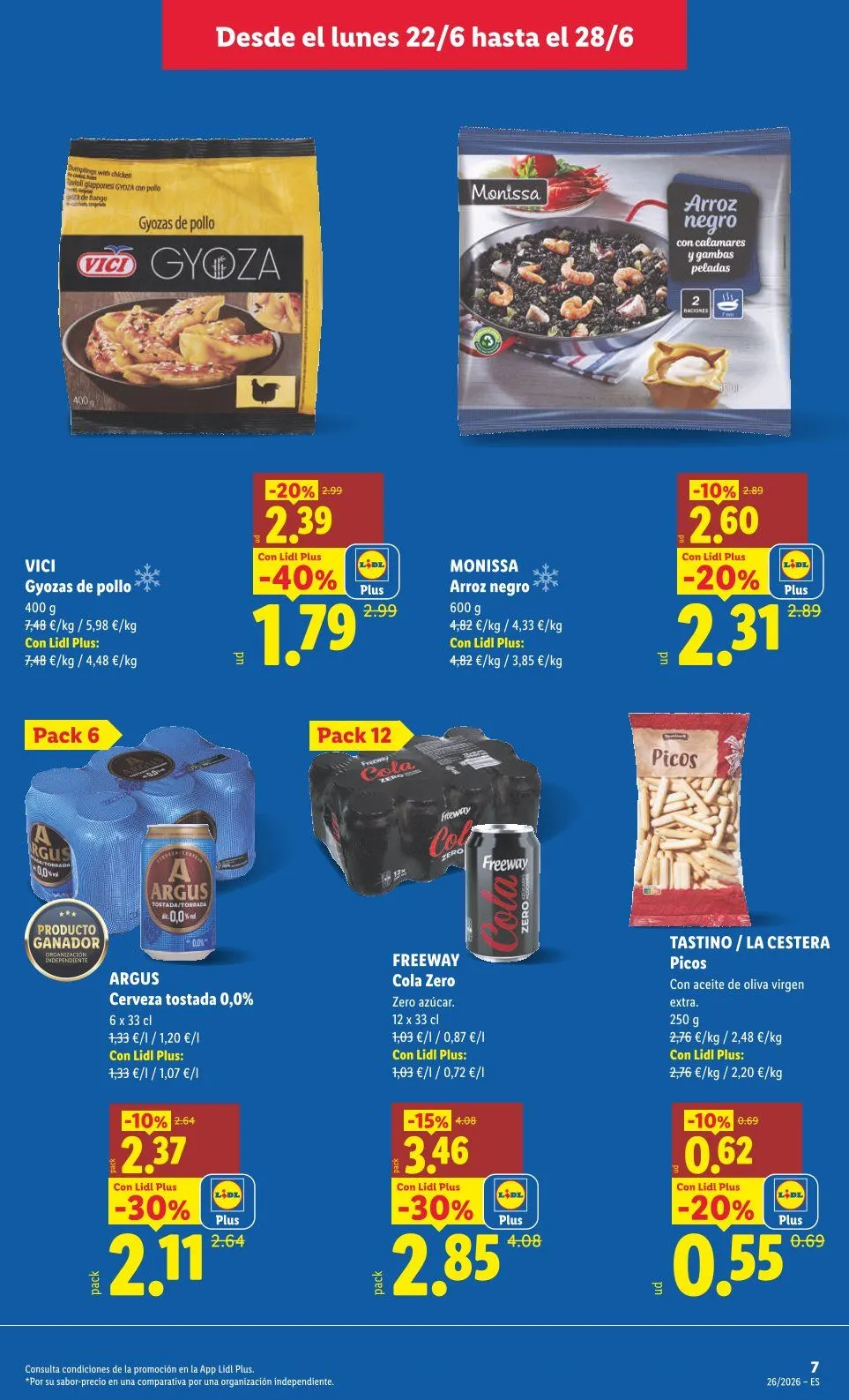 Catálogo de Lidl Ofertas 22 de junio al 28 de junio 2026 - Página 7